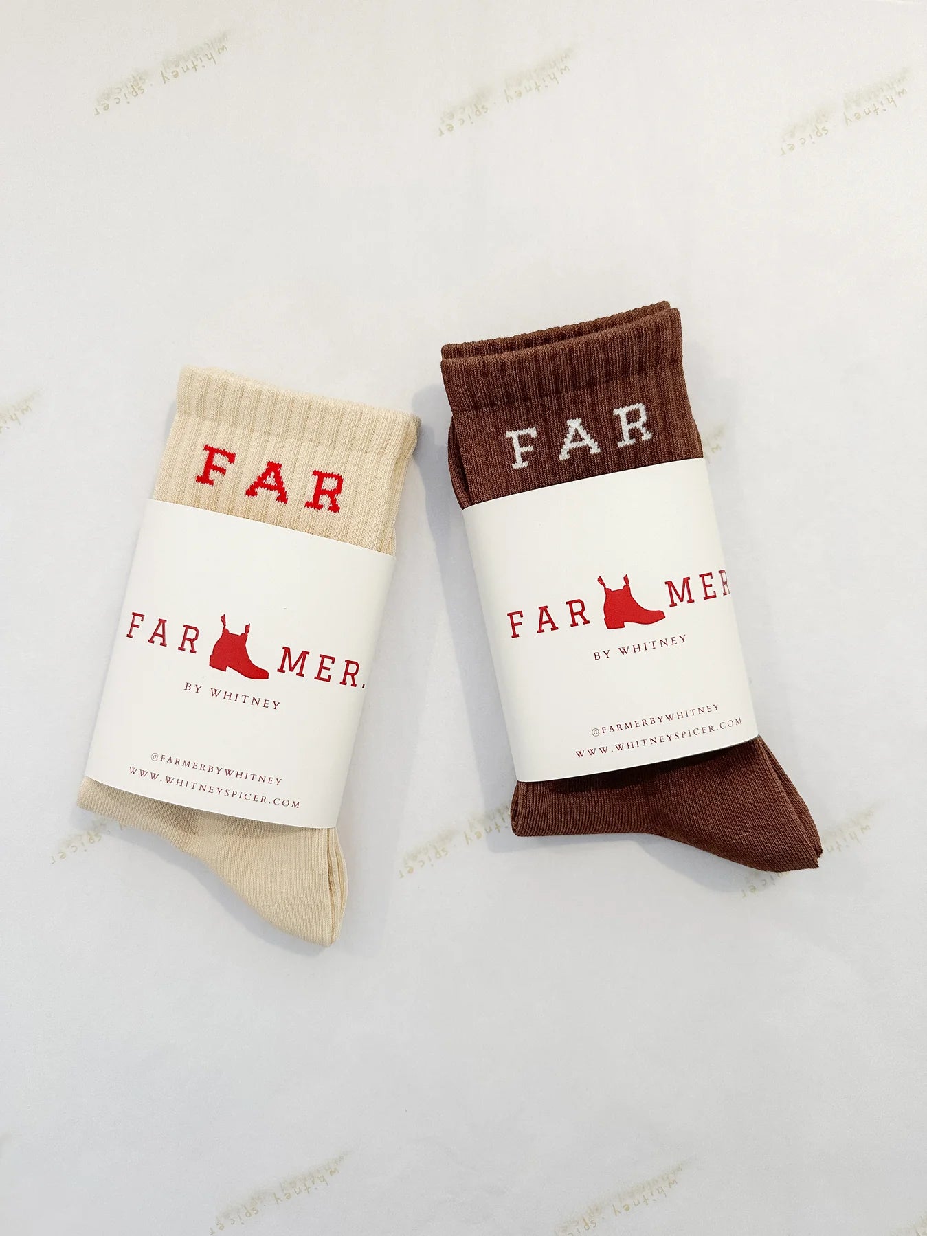 FAR MER Boot Socks - Chocolate