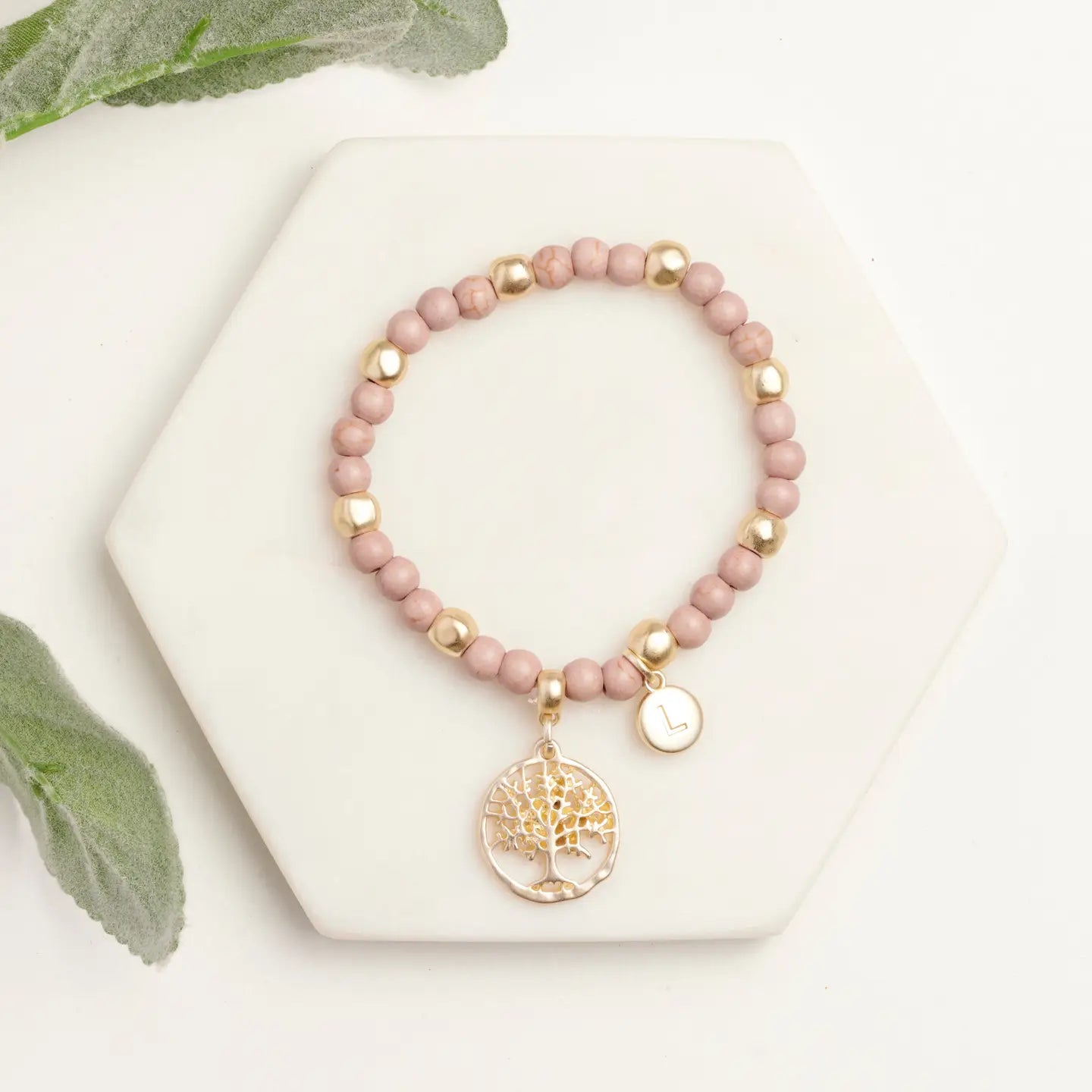 Gold Tree Bracelet - Matt Plating