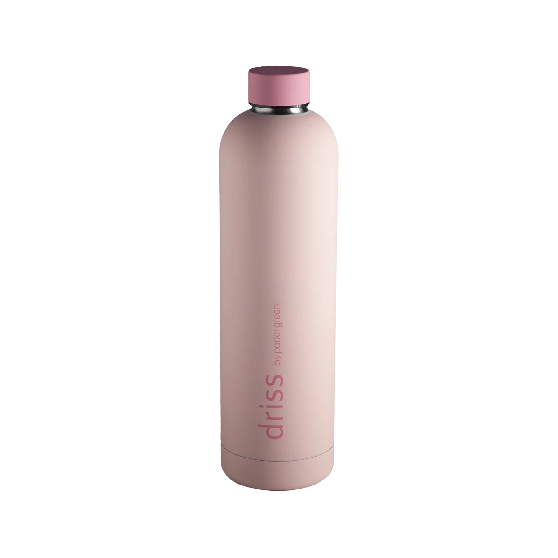 Driss Insulated Steel Water Bottle - Flamingo and Lotus