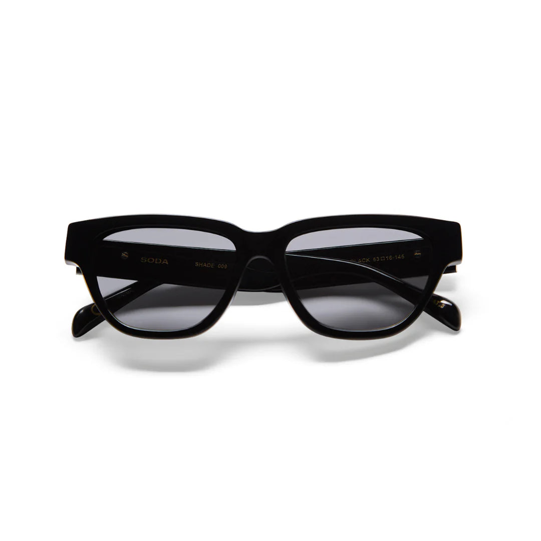 Shade 009 Black / Grey Lens