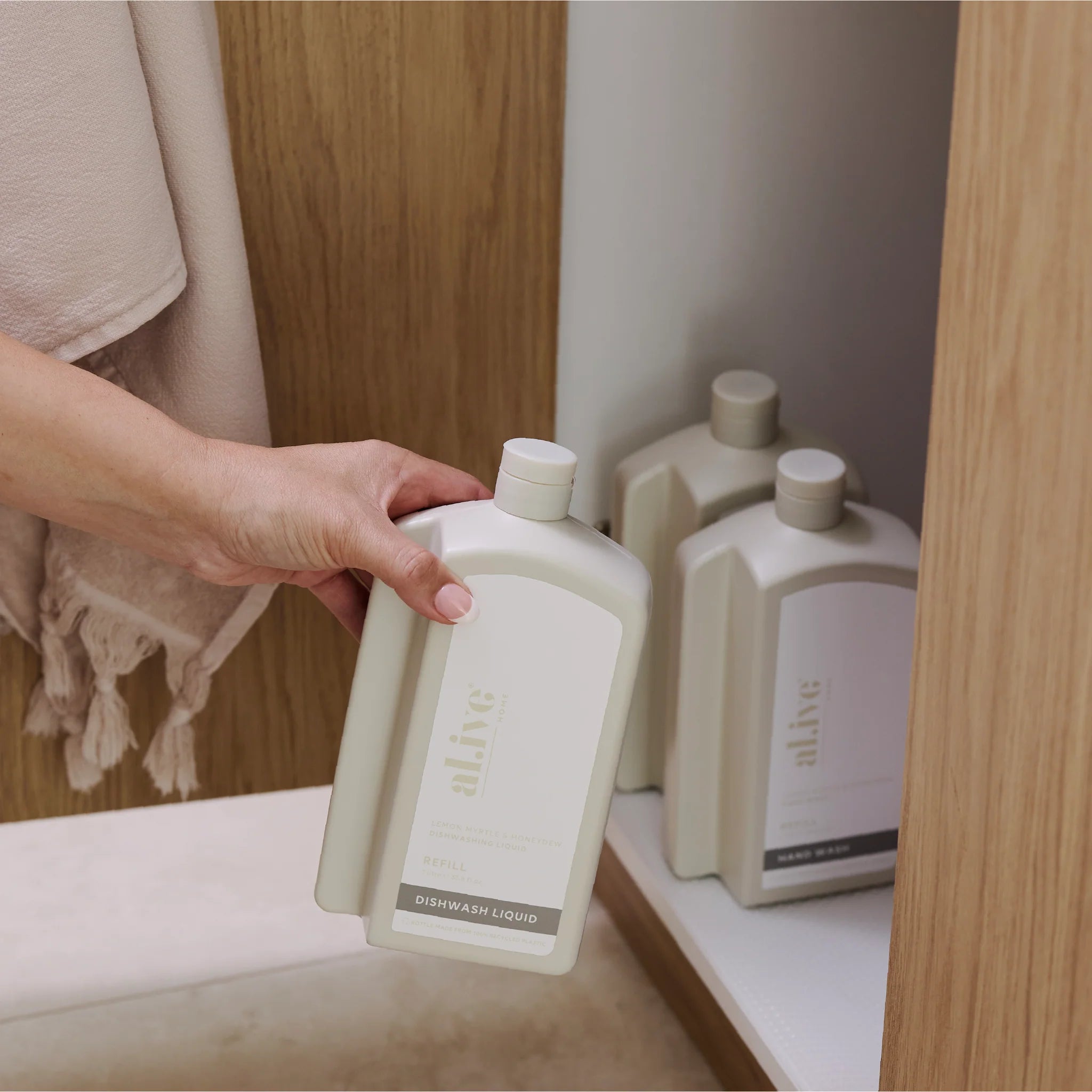 AL.IVE 1L Dish Wash Refill - Lemon Myrtle and Honeydew