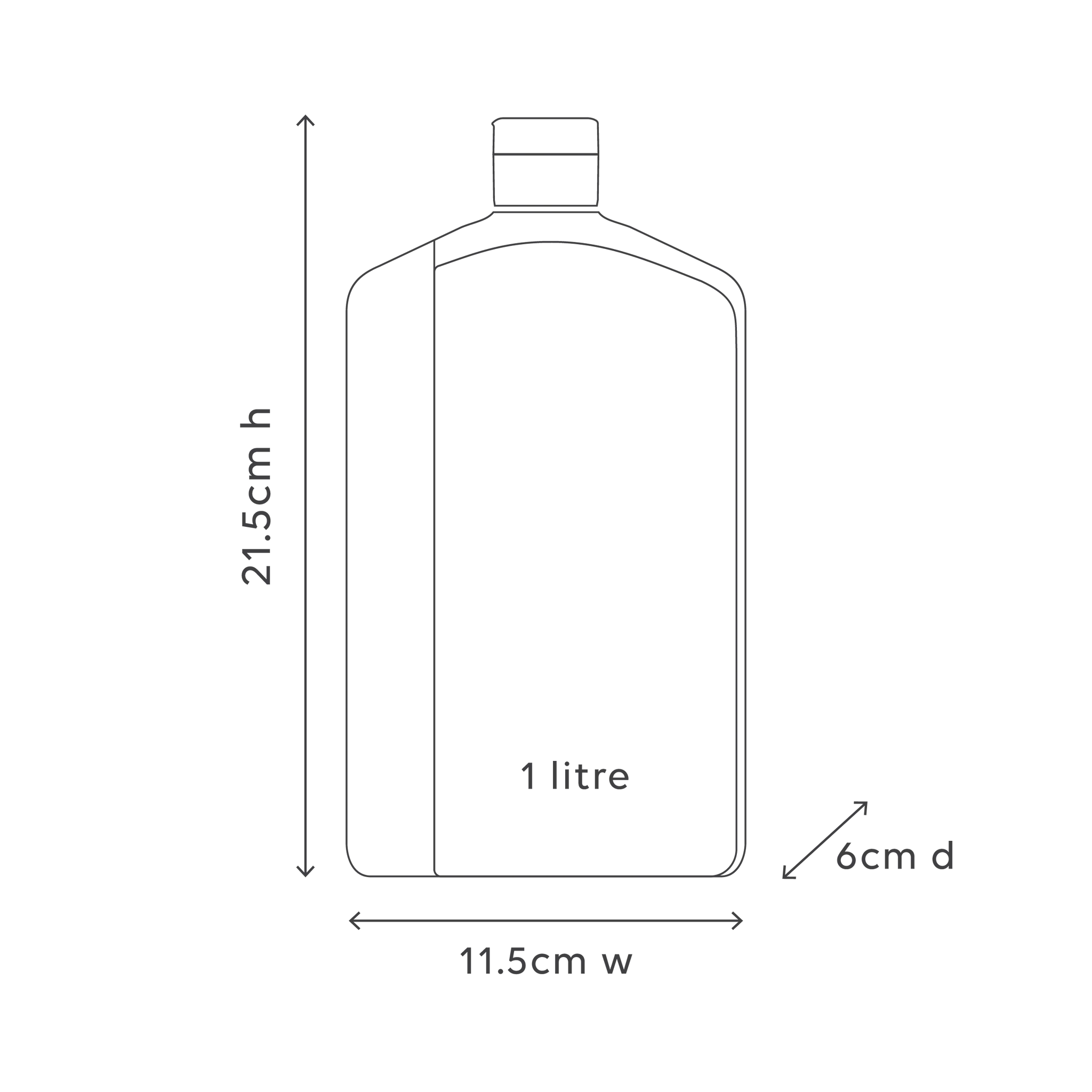 AL.IVE 1L Hand Wash Refill - Lemon Myrtle and Honeydew