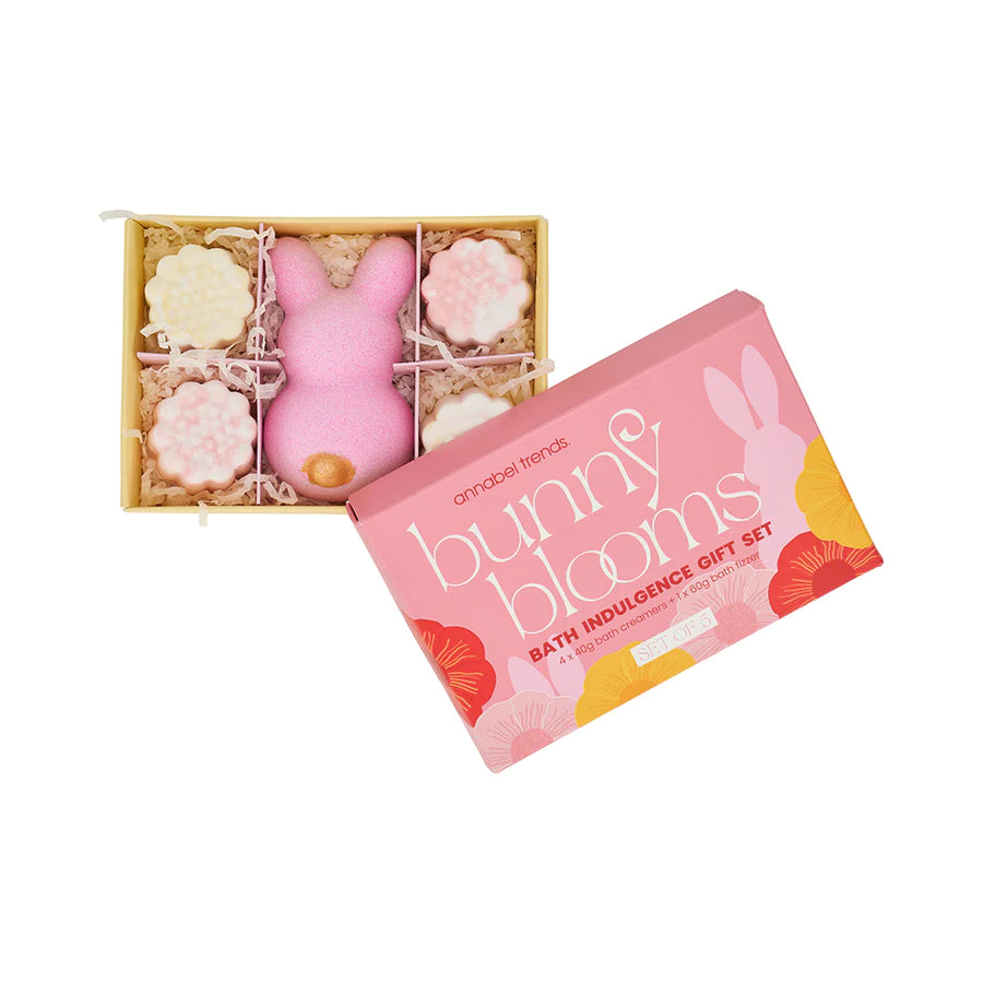 Bunny Blooms Bath Indulgence Gift Set 5pc