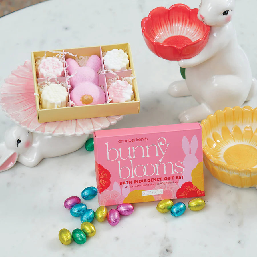 Bunny Blooms Bath Indulgence Gift Set 5pc