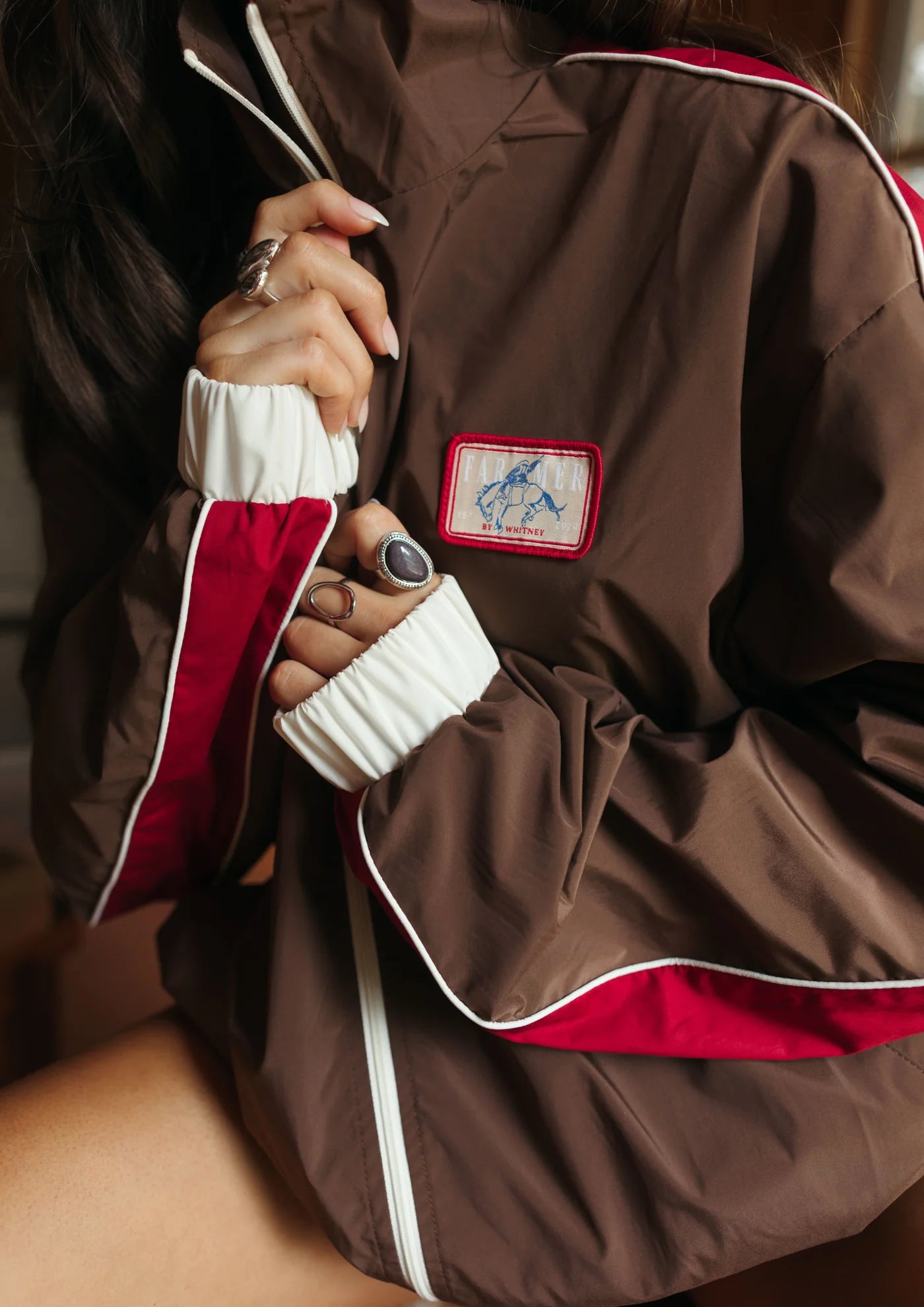 Bronc Patch Windbreaker - By Whitney