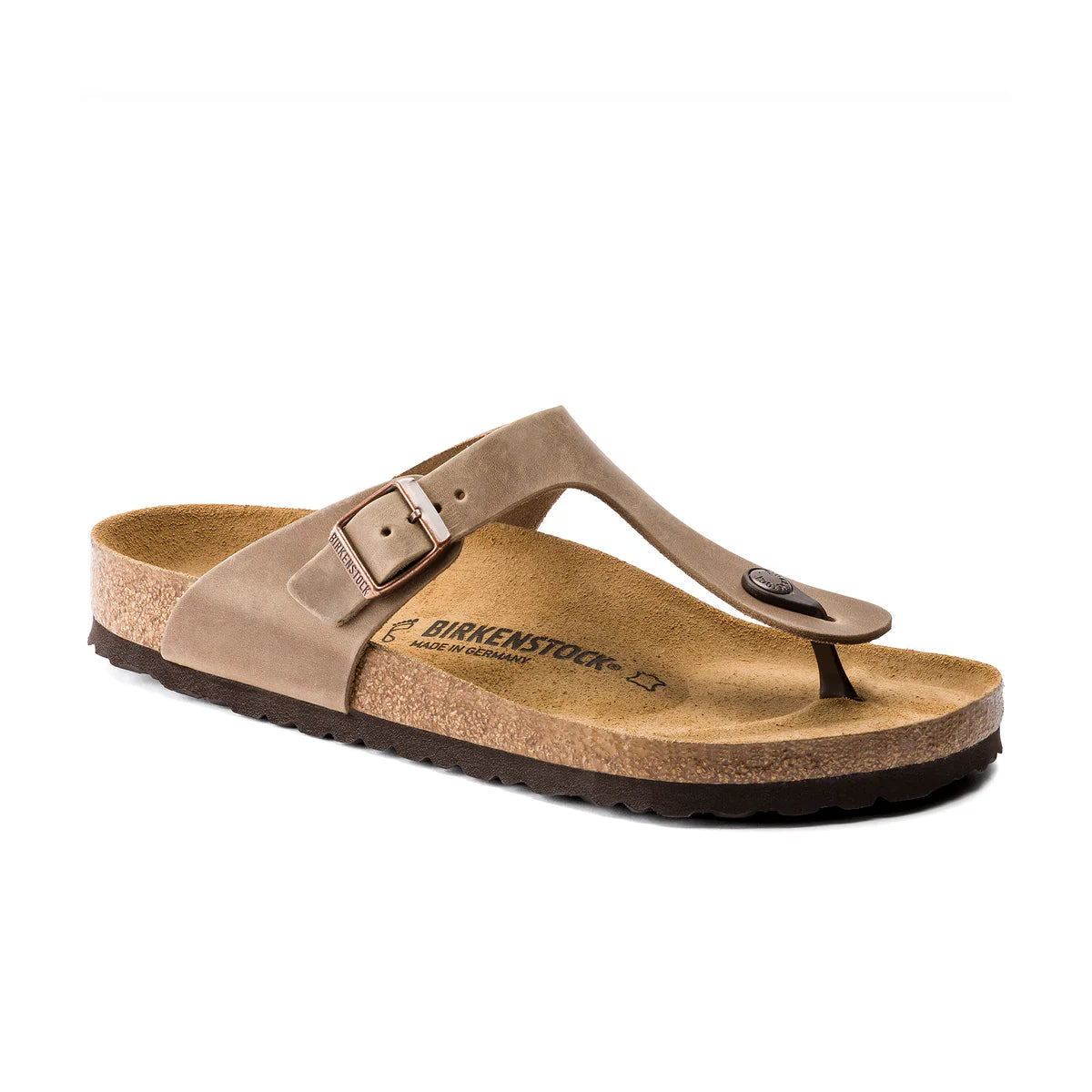 Birkenstock Gizeh Tabacco Brown Oiled Leather - Regular