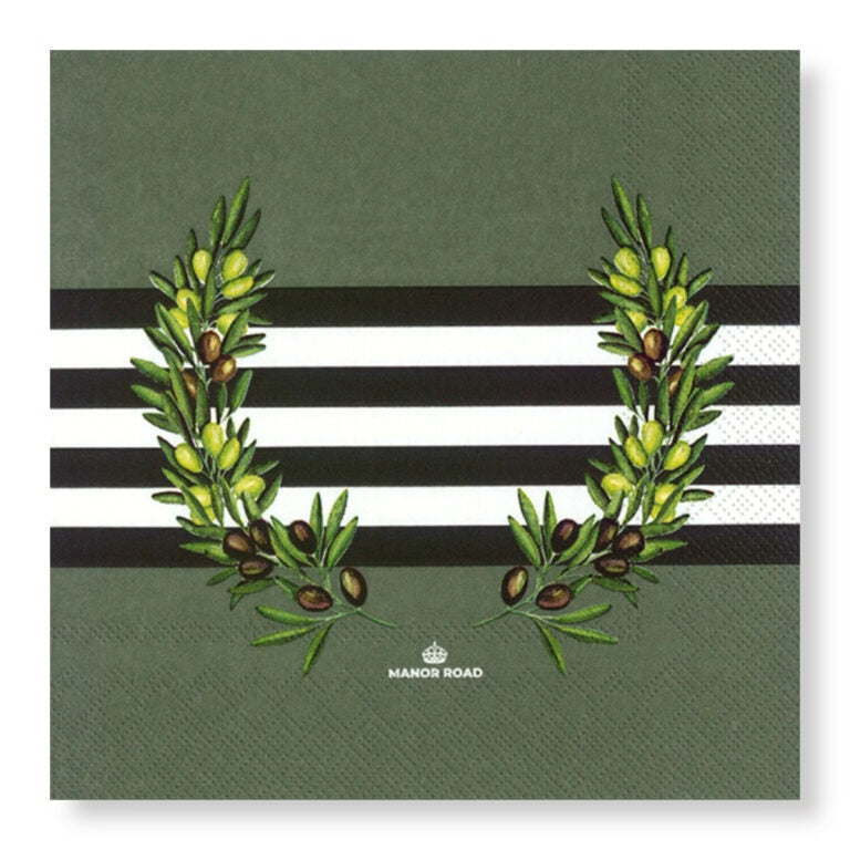 Manor Road The Olive Napkins - Dinner