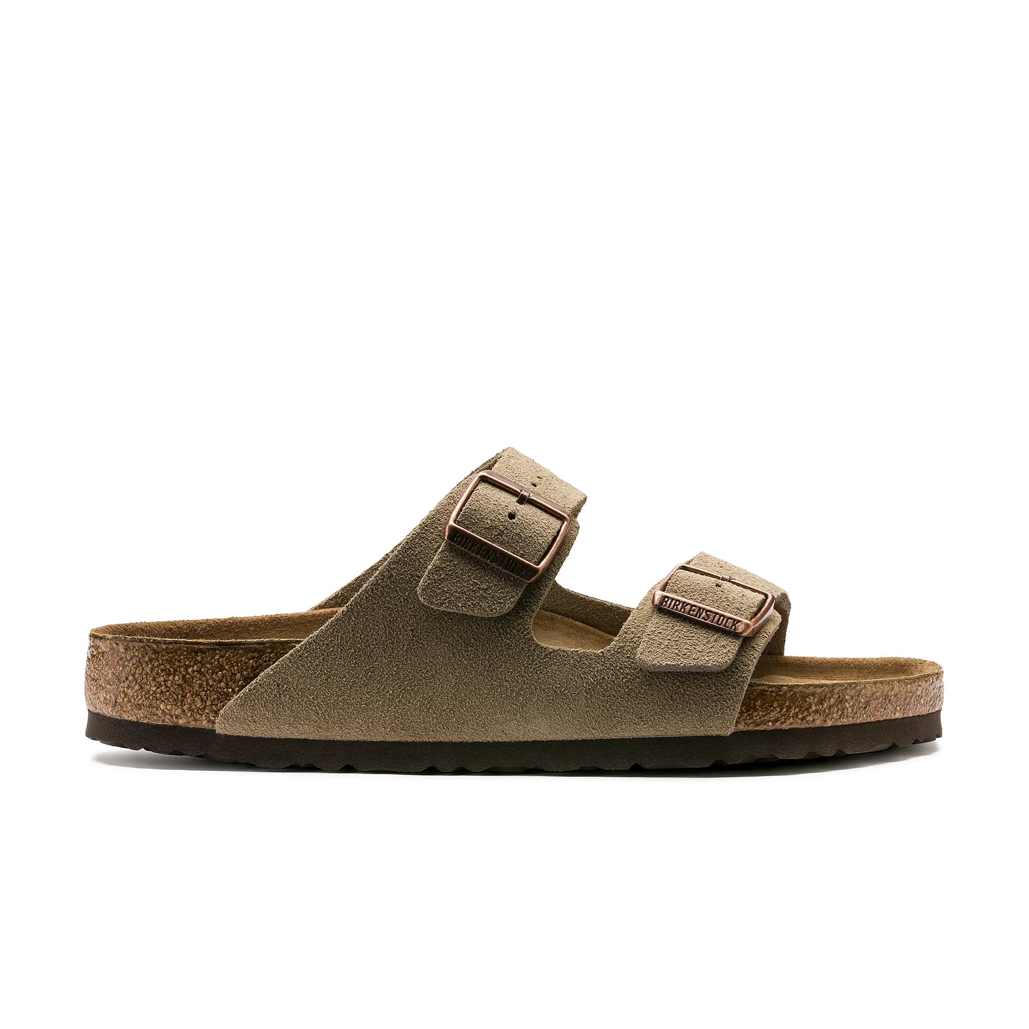 Birkenstock Arizona SFB Taupe Leather - Narrow