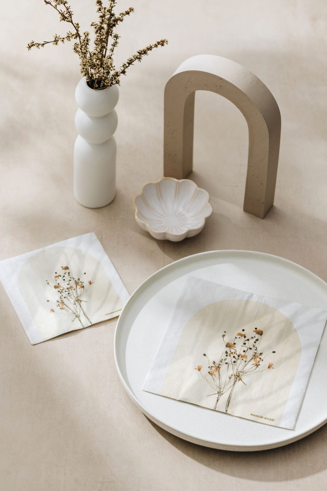 Manor Road Florescence Napkins - Cocktail