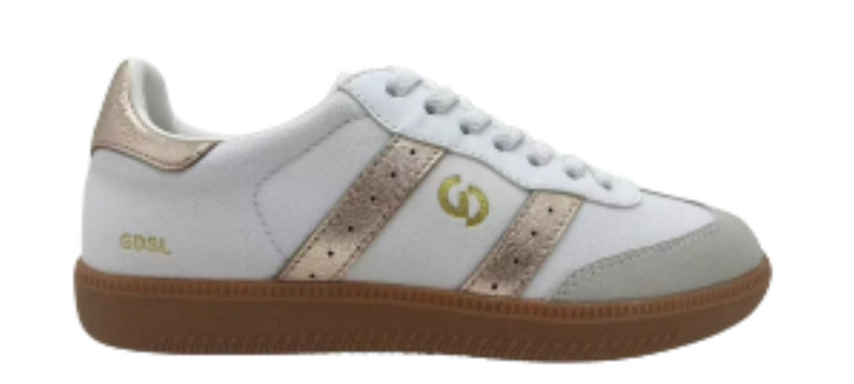 GOODSOLE 2001 Parallel White/Gold Leather