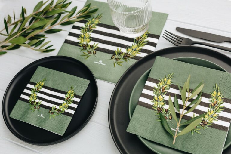 Manor Road The Olive Napkins - Dinner