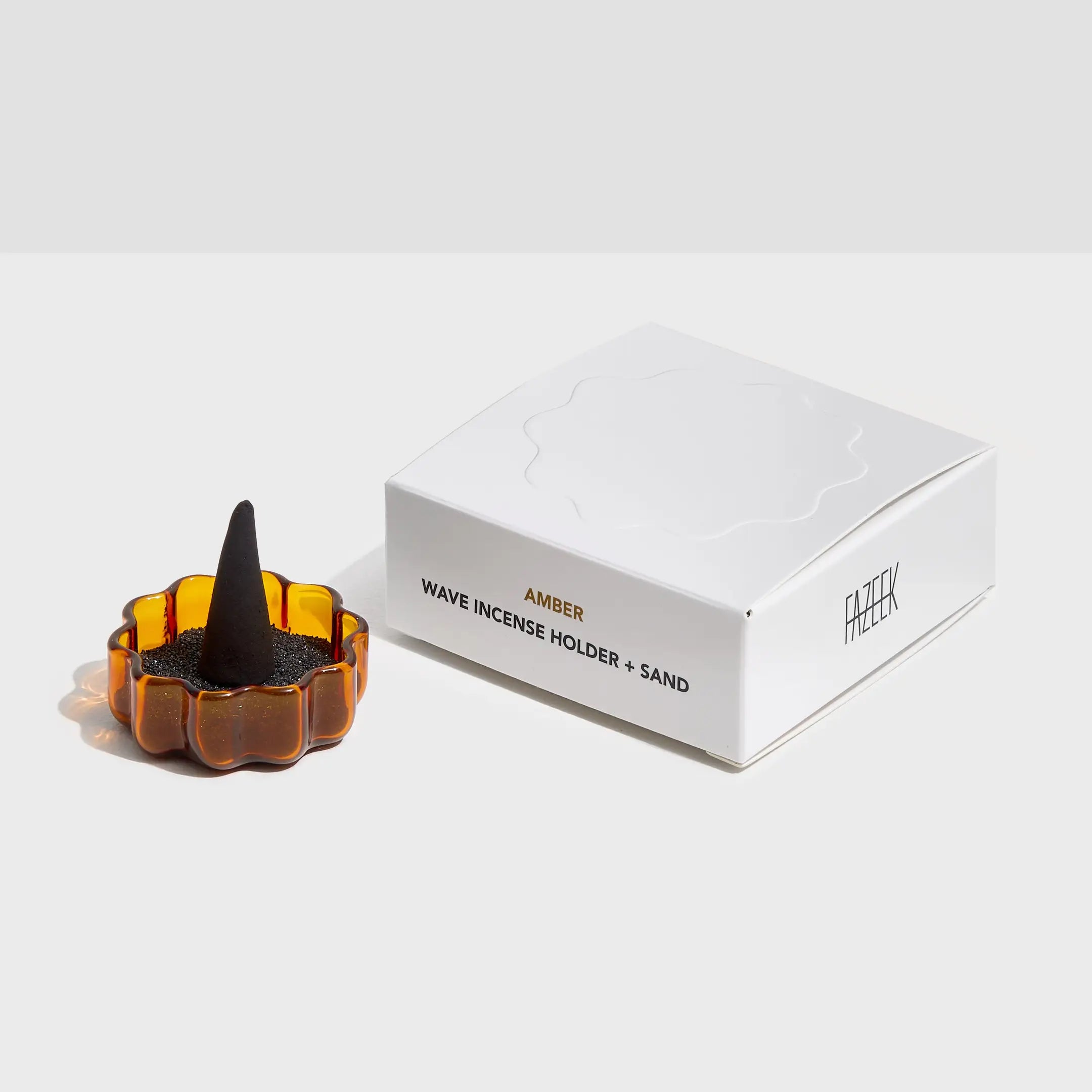 Fazeek Incense Cones - Cedarwood and Saffron