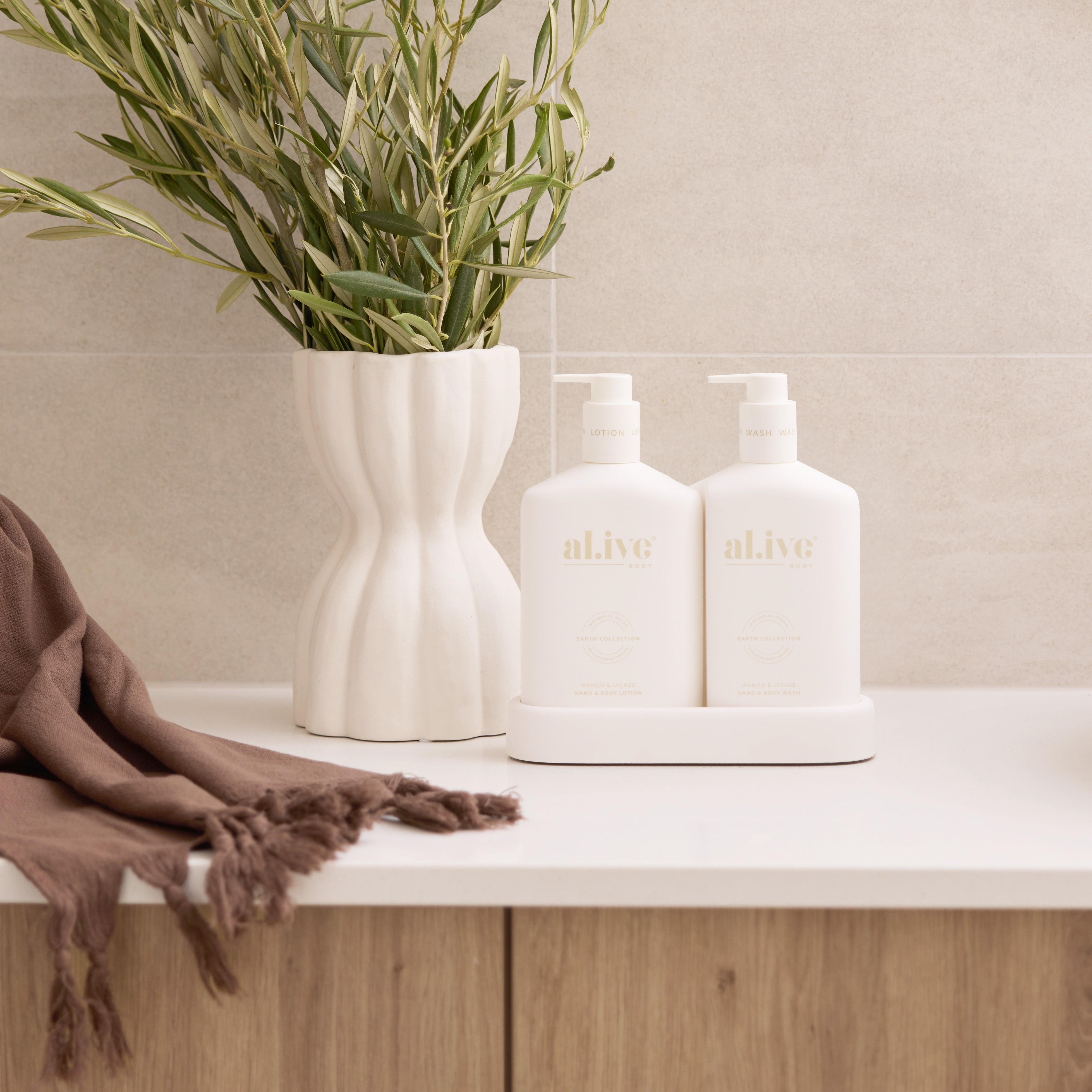 AL.IVE Wash and Lotion Duo - Mango and Lychee
