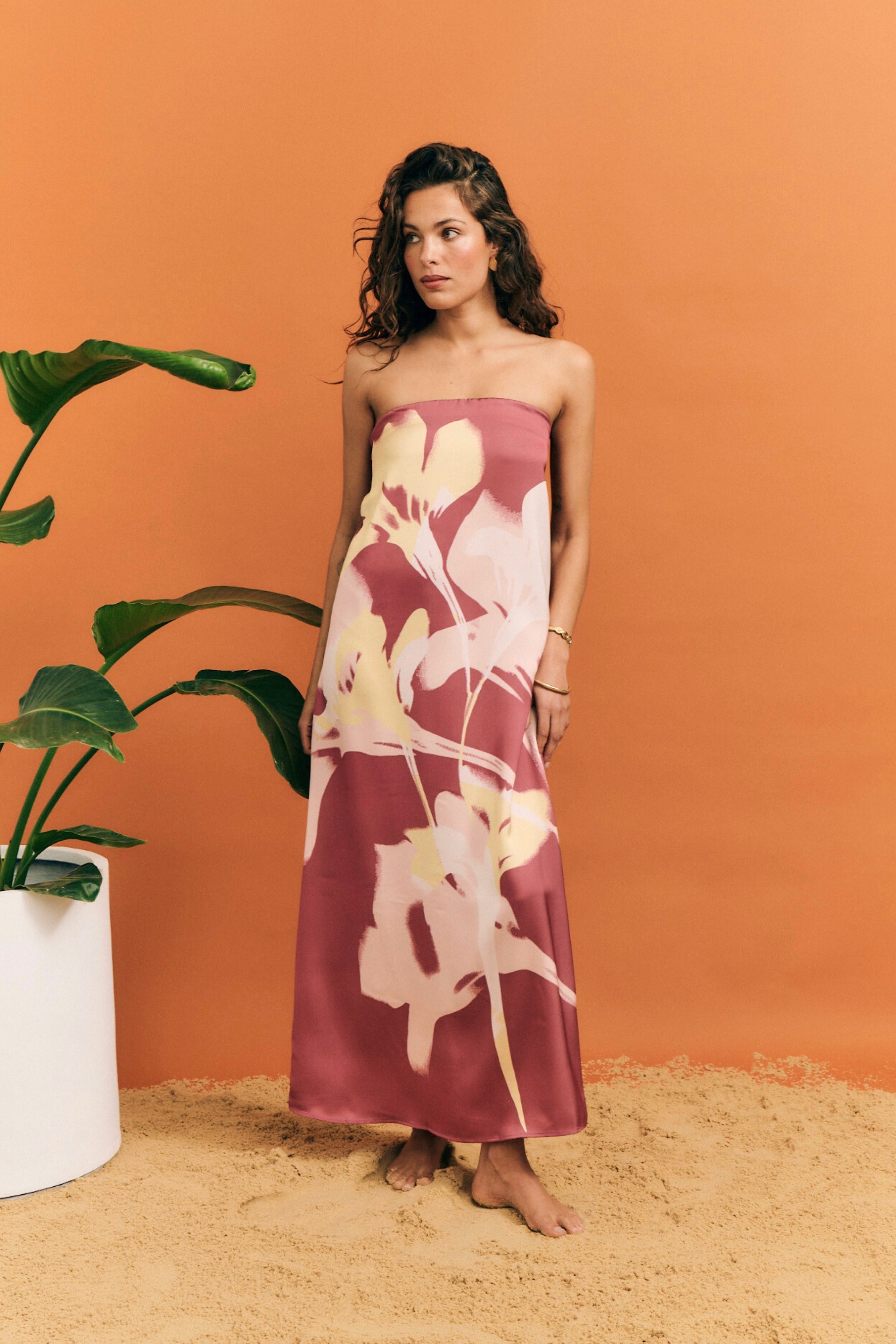 amelia floral maxi dress Amelia