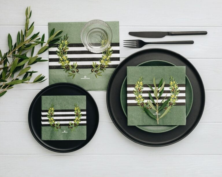 Manor Road The Olive Napkins - Dinner