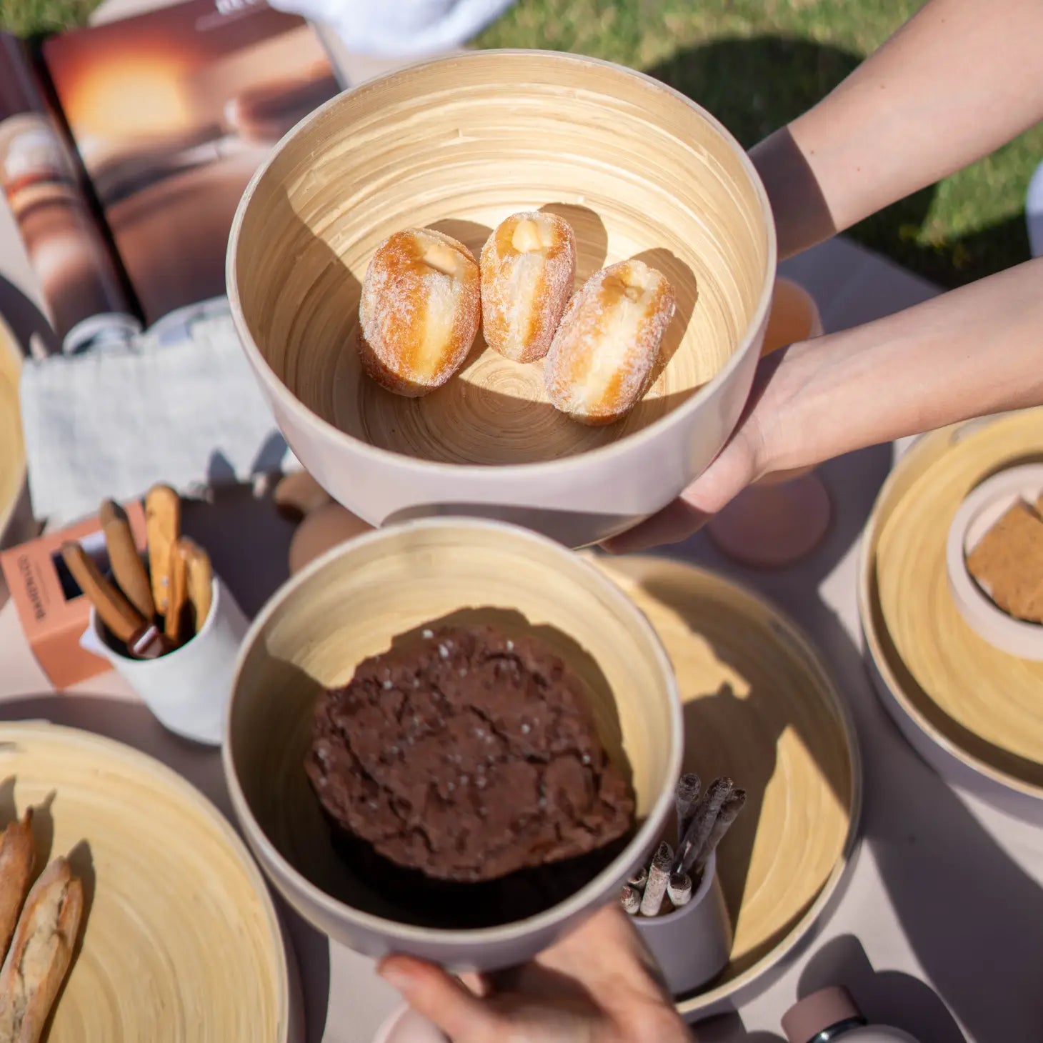 Bebb - Biodegradable Bamboo Bowl - Latte and Donkey