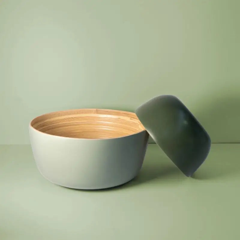 Bebb - Biodegradable Bamboo Bowl - Sage and Olive