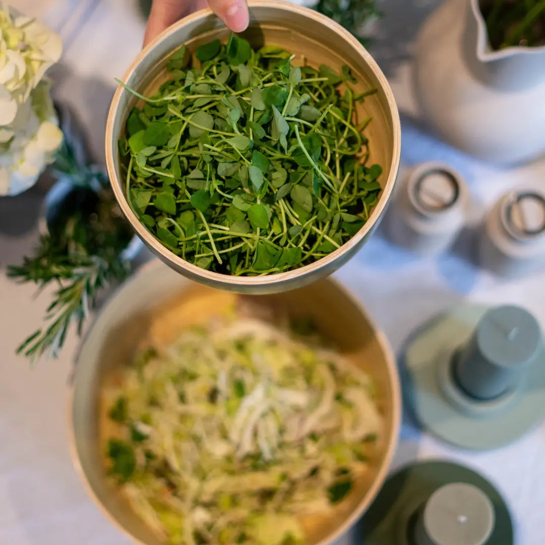 Bebb - Biodegradable Bamboo Bowl - Sage and Olive