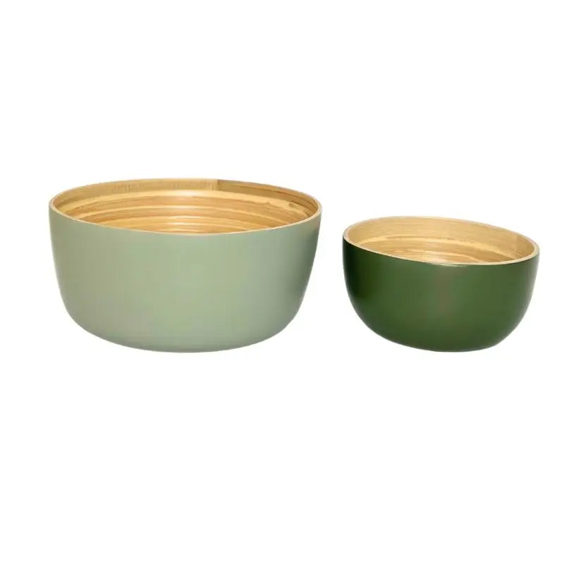 Bebb - Biodegradable Bamboo Bowl - Sage and Olive