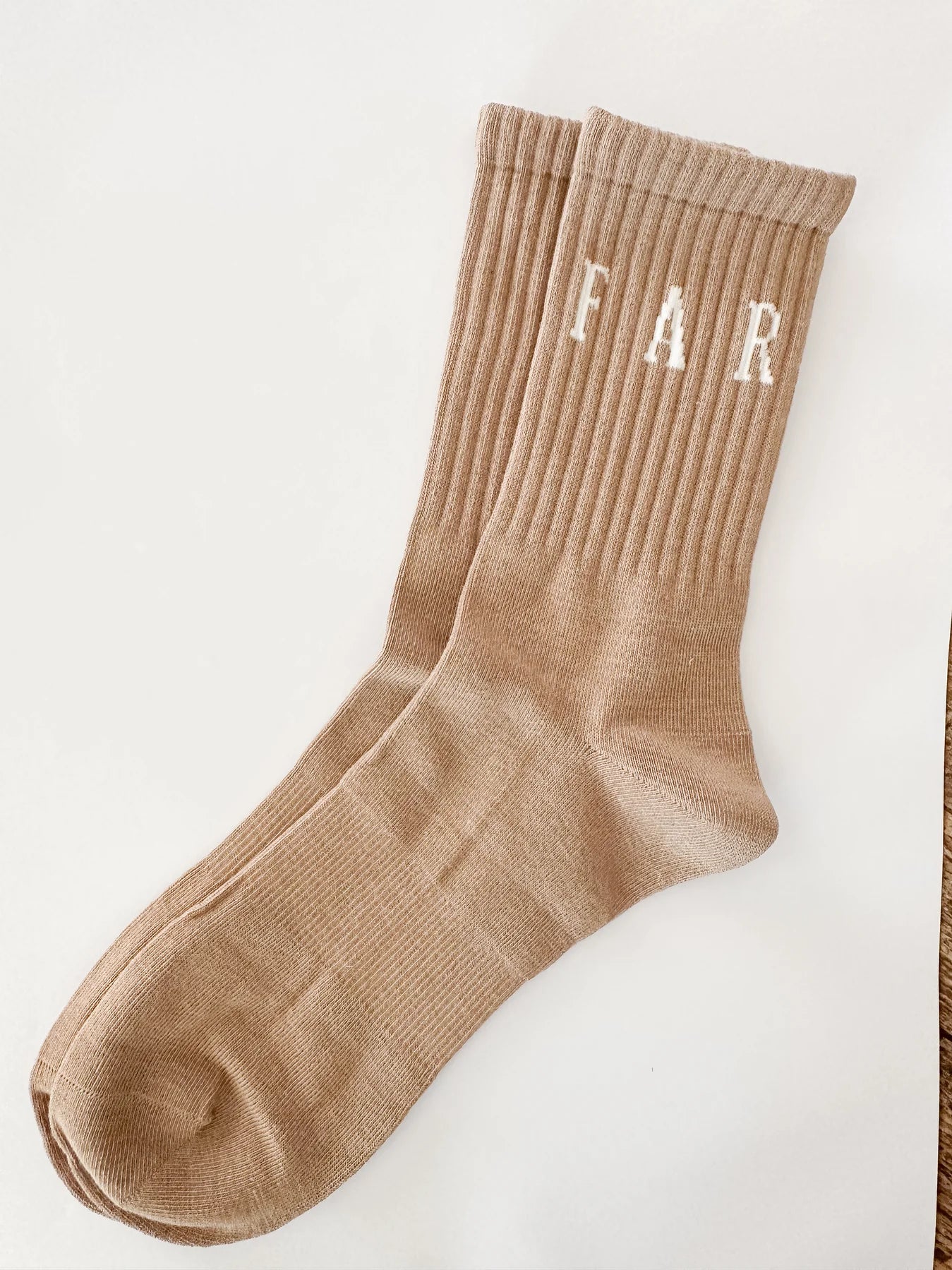 FAR MER Boot Socks - Cinnamon