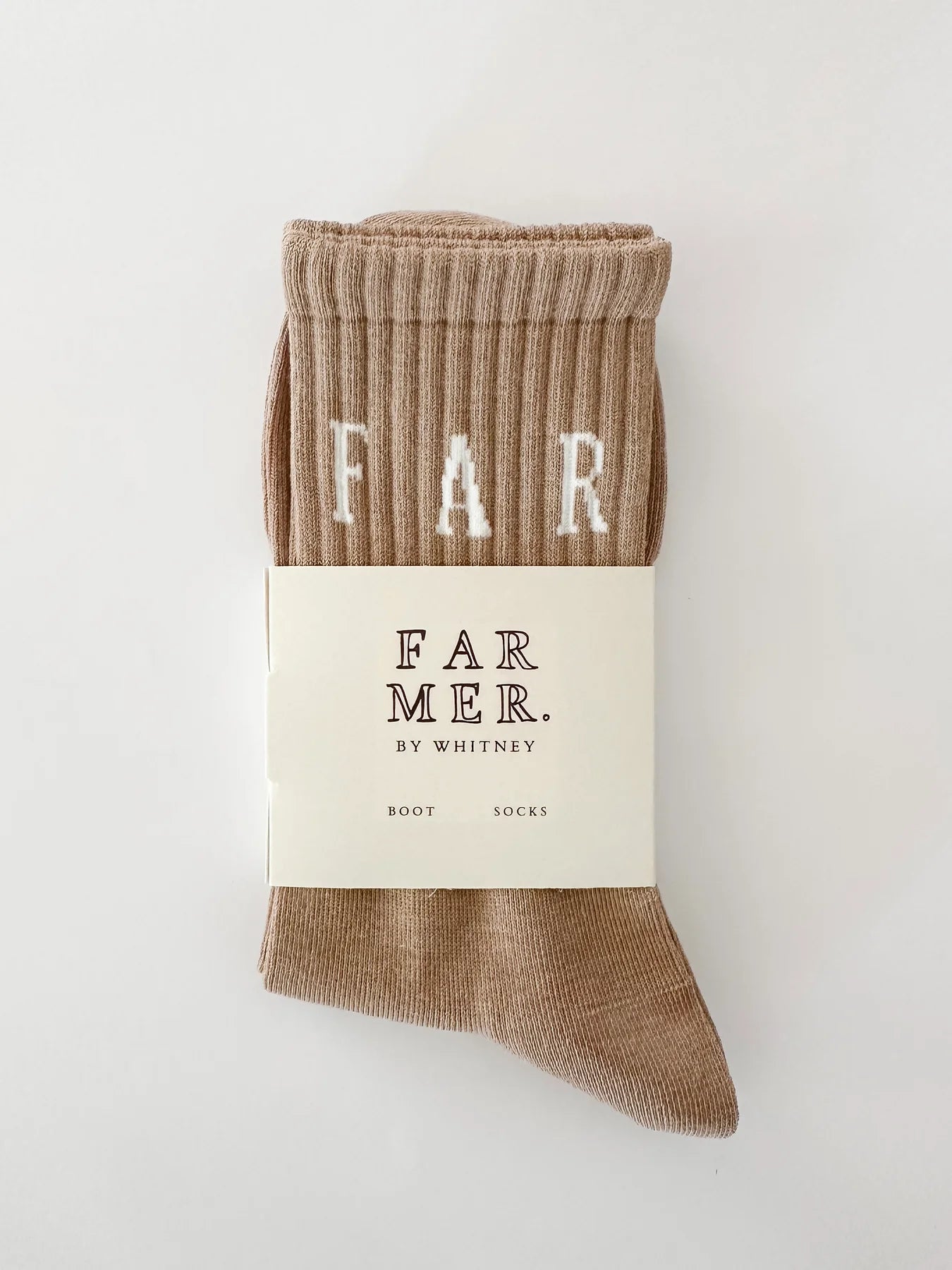 FAR MER Boot Socks - Cinnamon