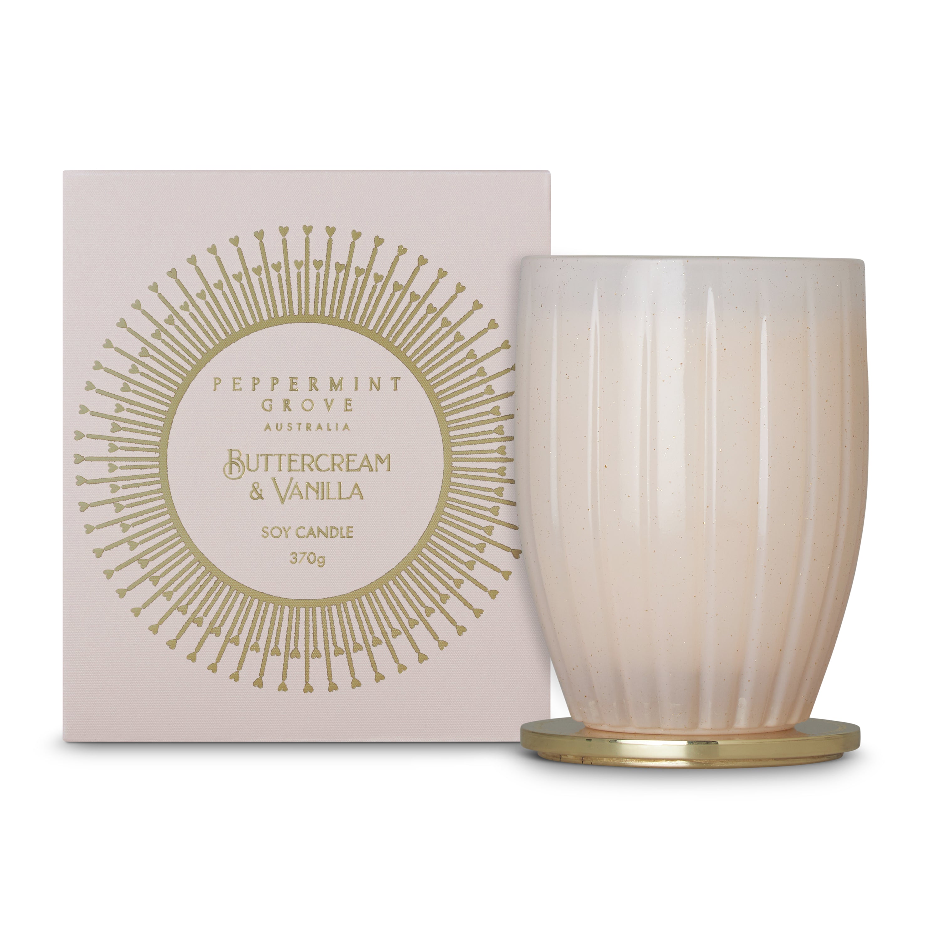 Butter Cream and Vanilla Large Soy Candle