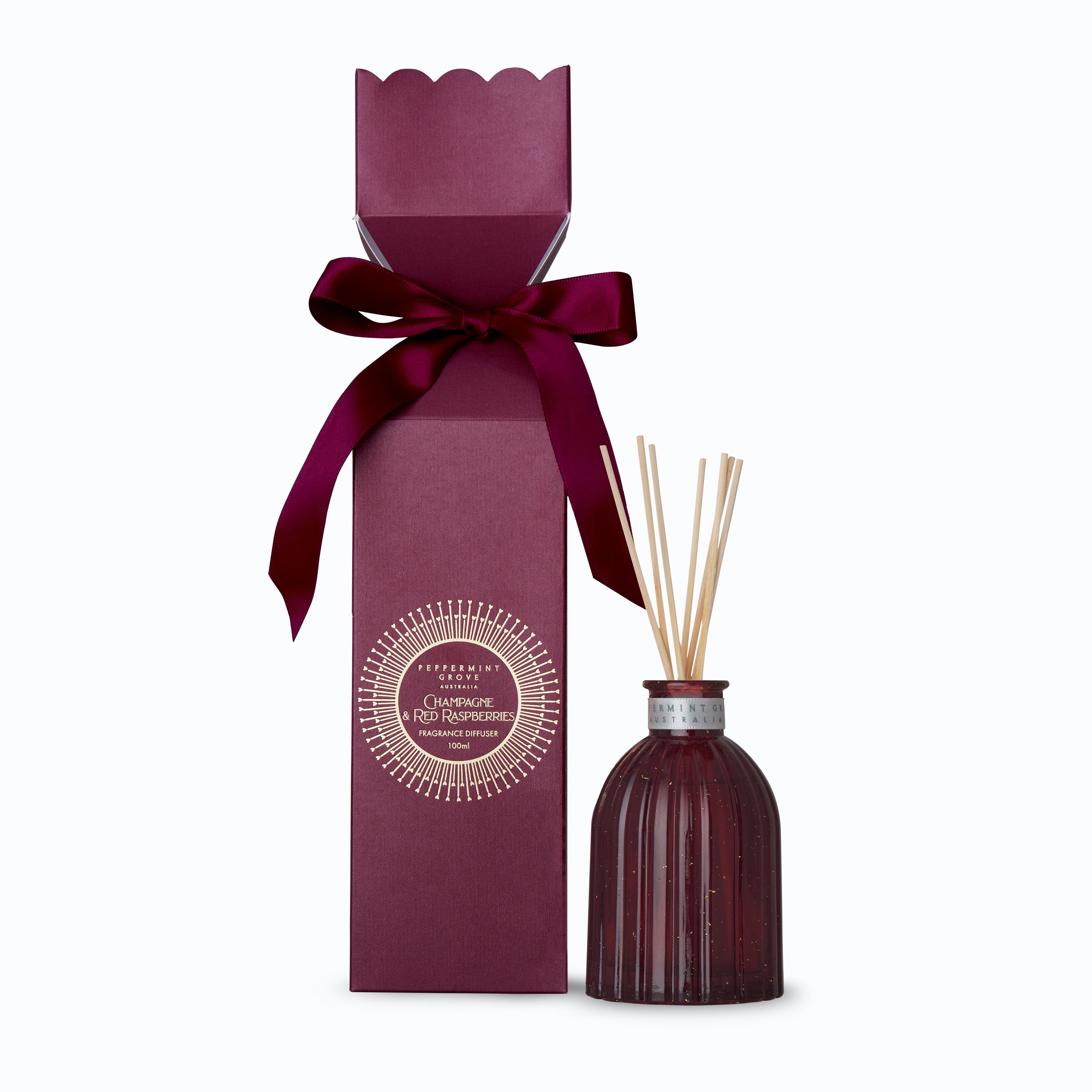 Mini Diffuser Bon Bon - Champagne and Red Raspberries