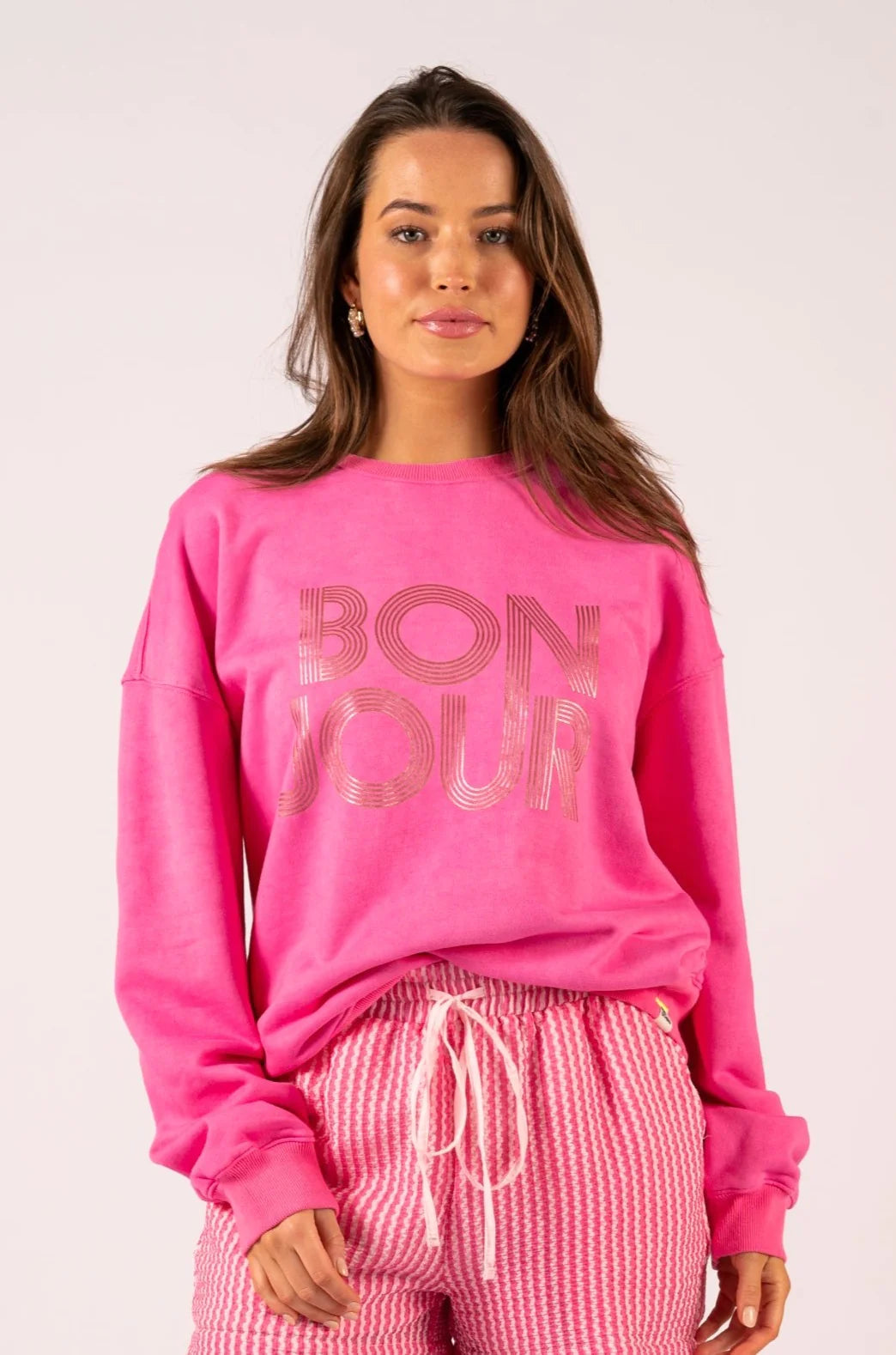 Chelsea Vintage Sweat - Pink Bon Jour