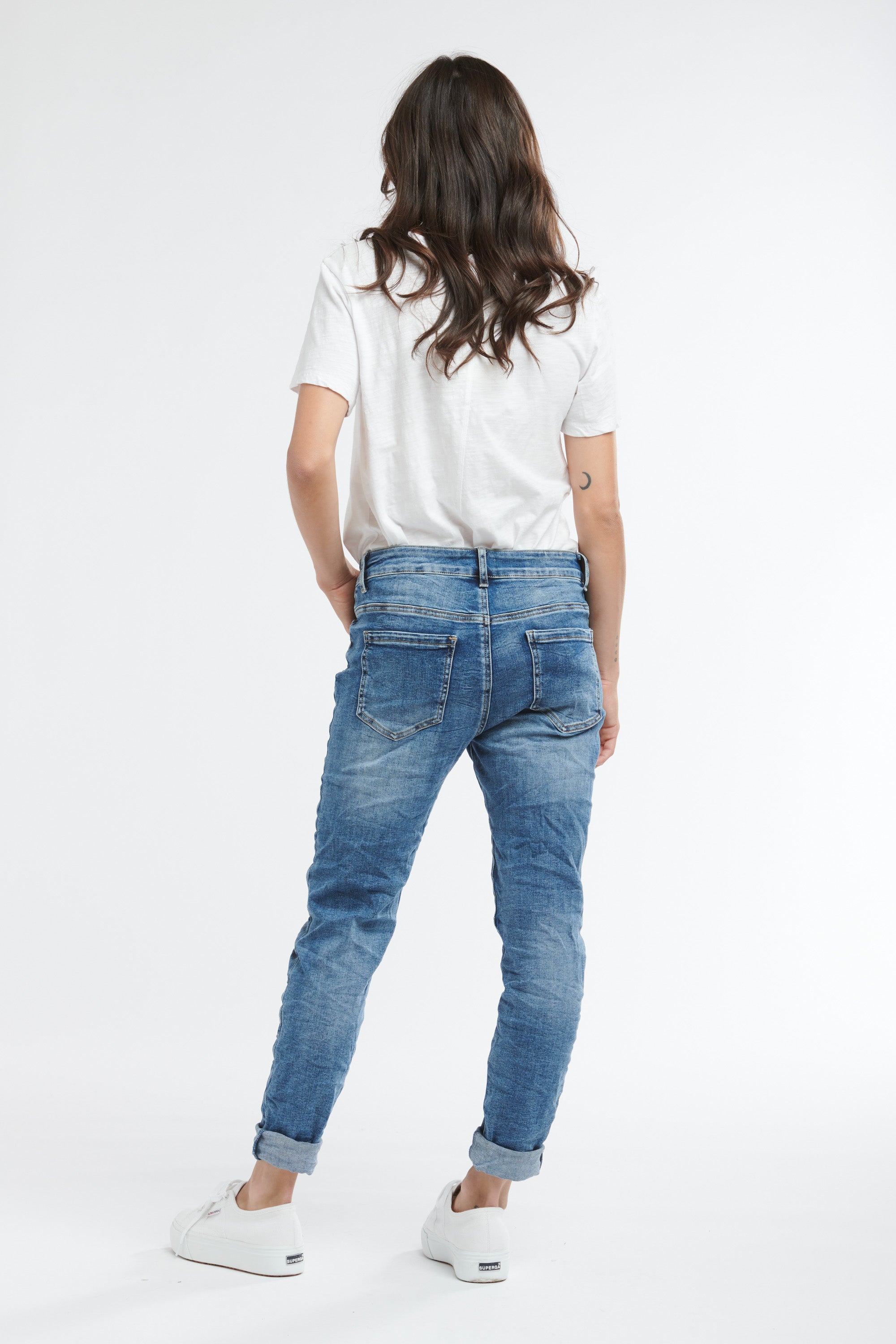 New Classic Button Jeans