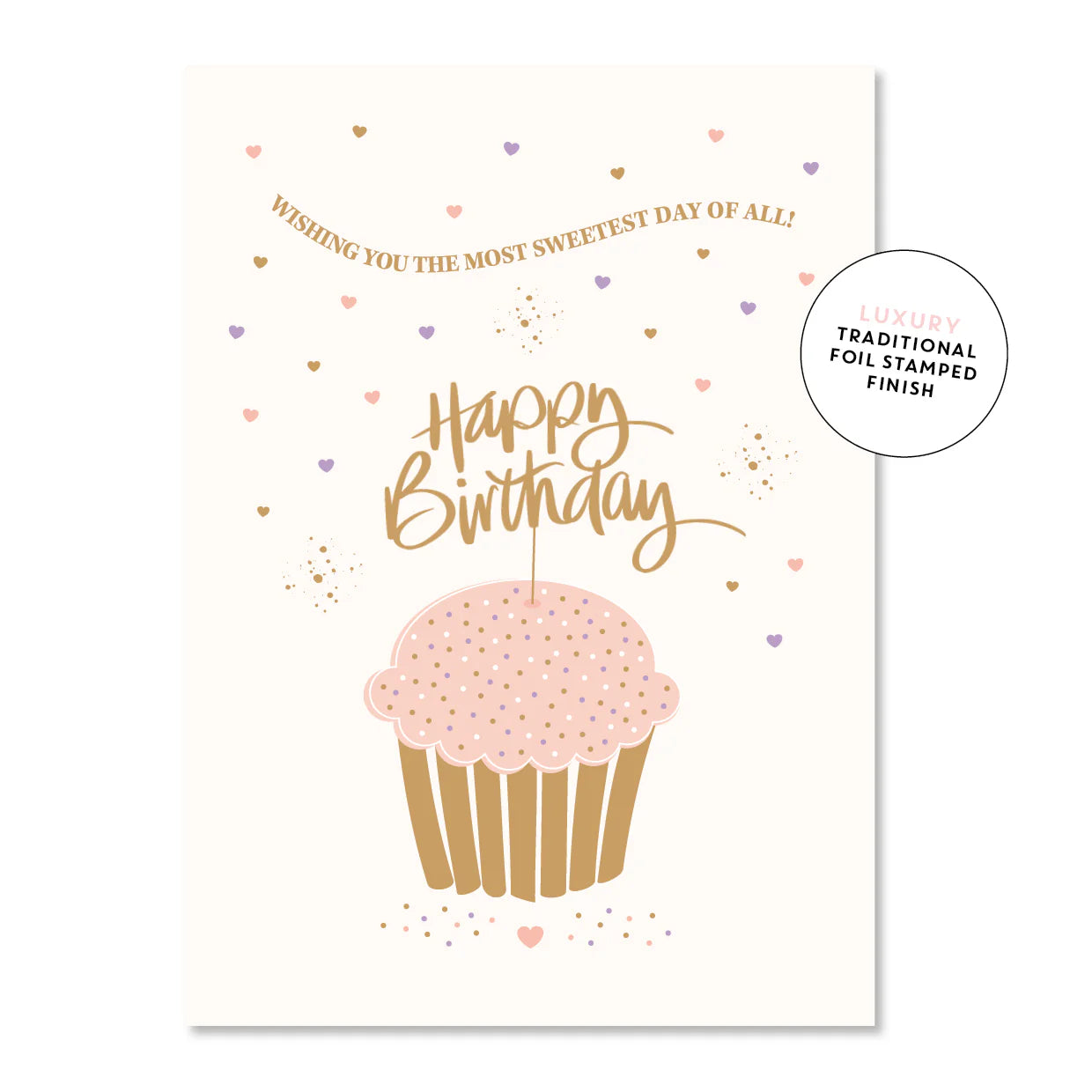 Cupcake Sparkle Greeting Card