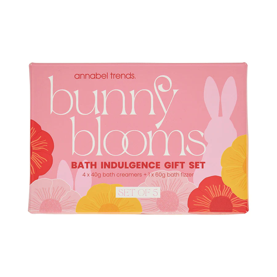 Bunny Blooms Bath Indulgence Gift Set 5pc