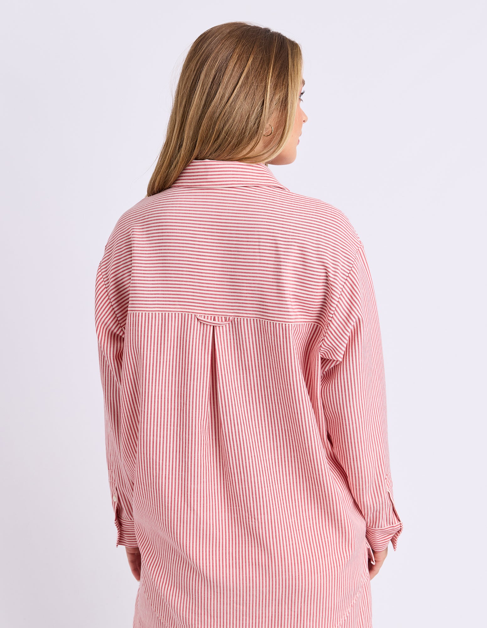 Echo Shirt - Red and White Stripe