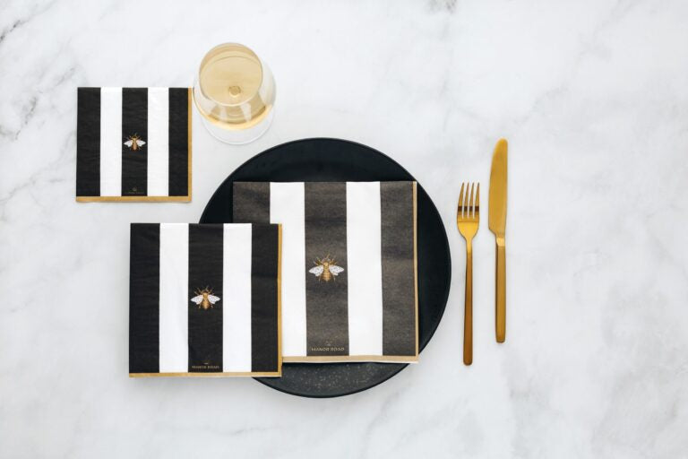 Manor Road The Striped Bee Napkins - Dinner