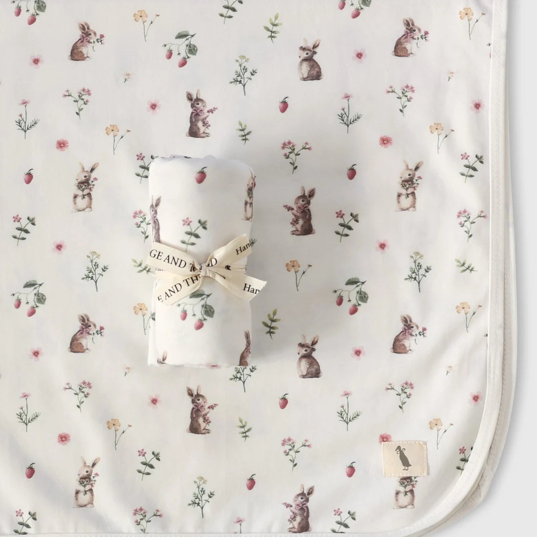 Stretch Swaddle - Flower Picking