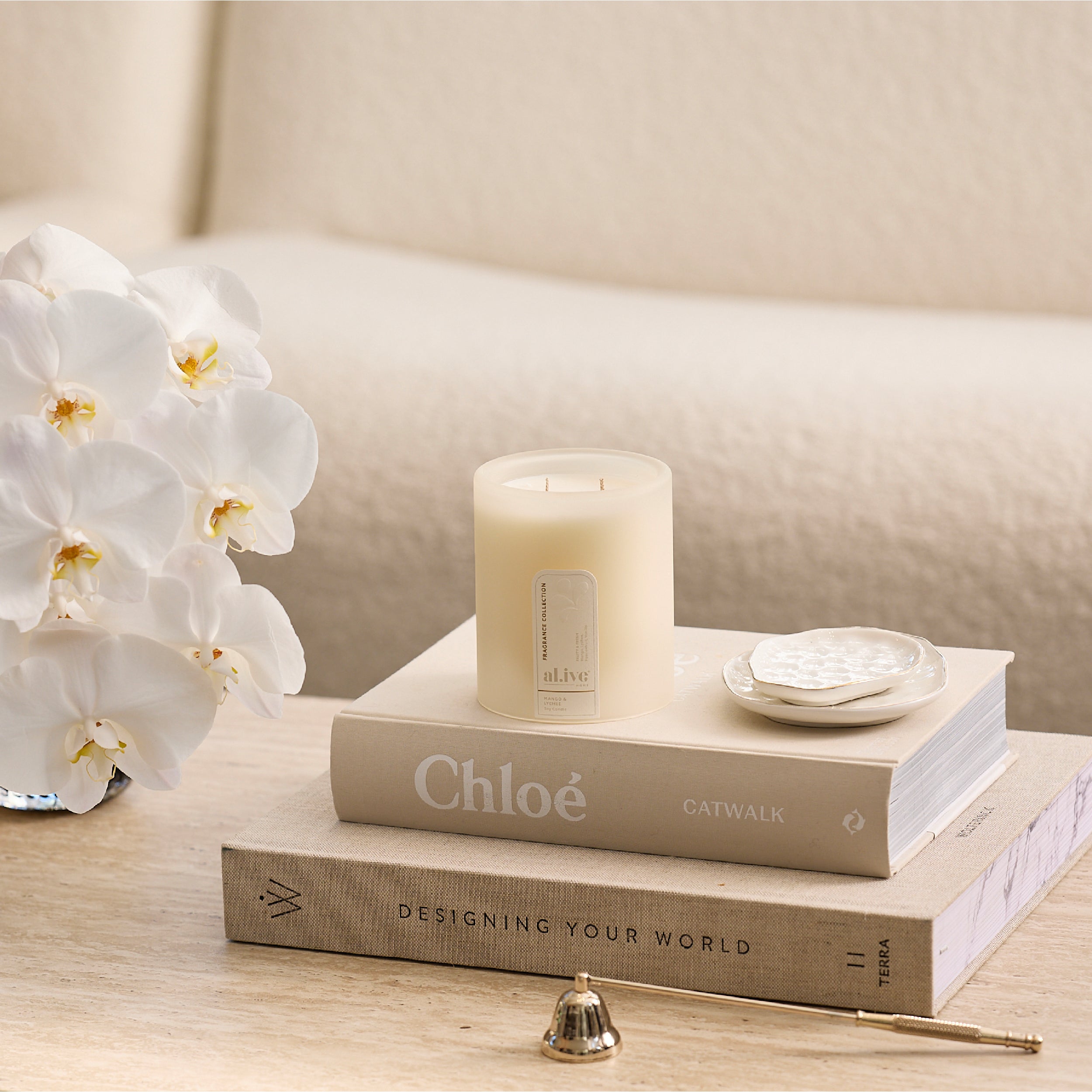 AL.IVE Soy Candle - Sea Cotton and Coconut