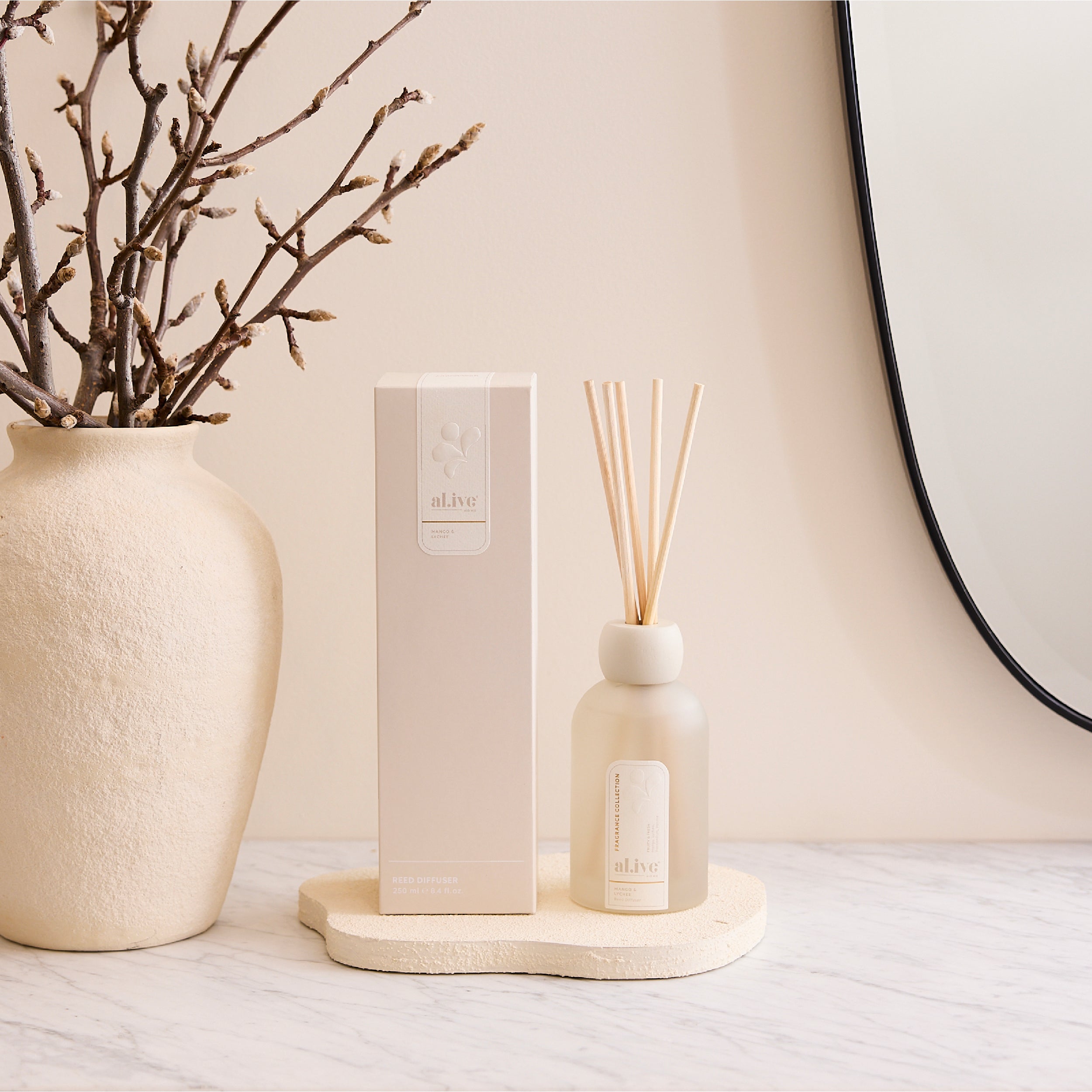 AL.IVE Reed Diffuser - Mango and Lychee