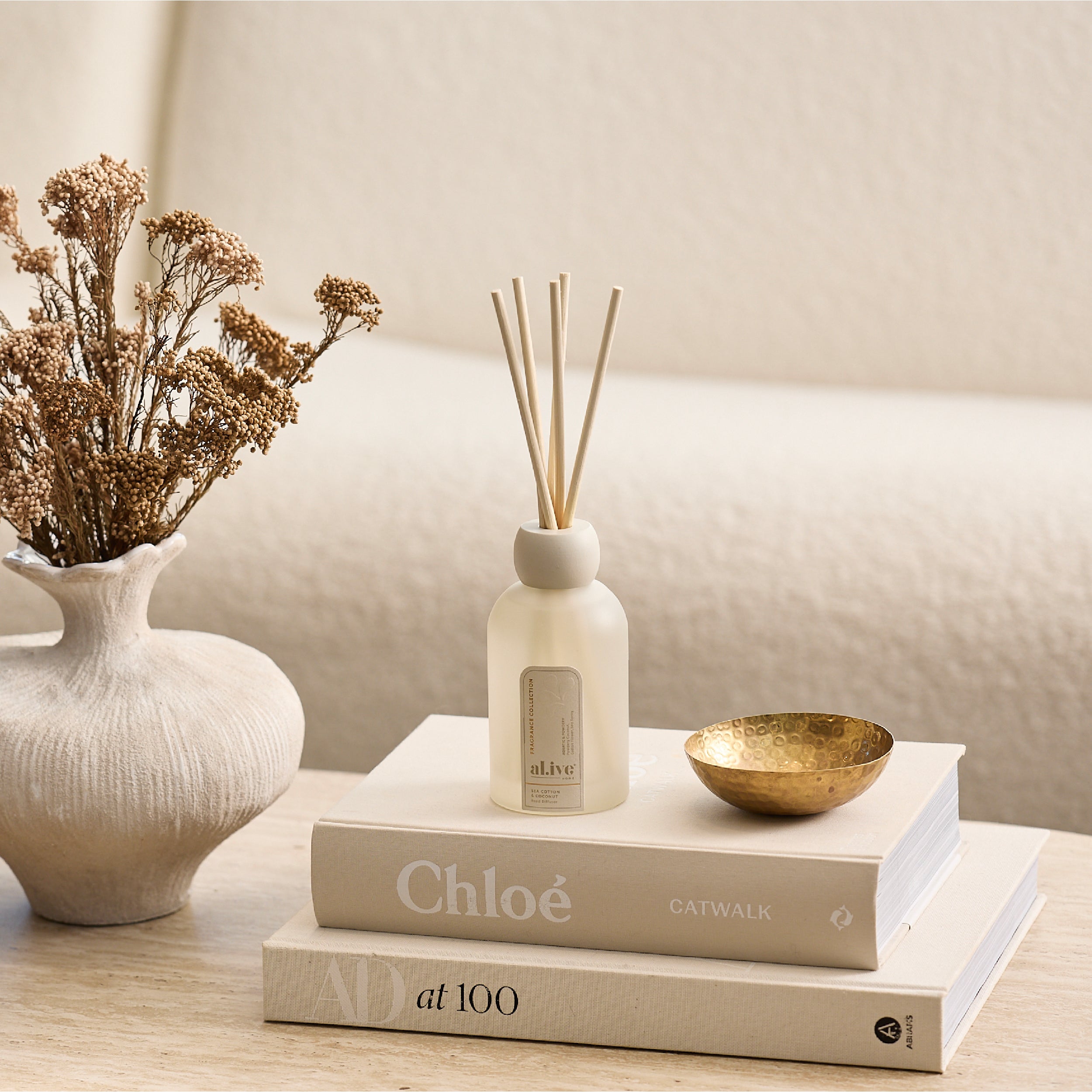AL.IVE Reed Diffuser - Sea Cotton and Coconut