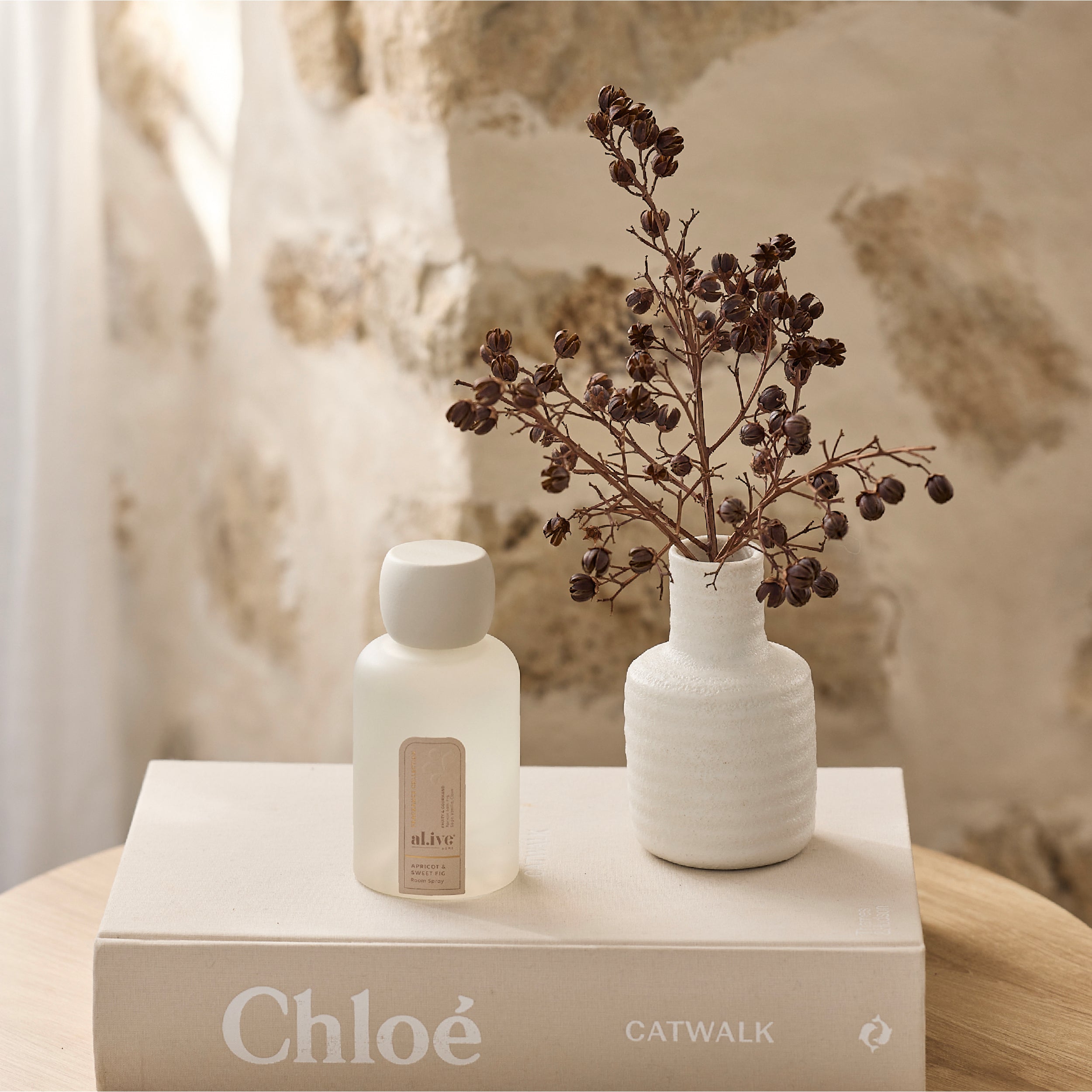 AL.IVE Reed Room Spray - Apricot and Sweet Fig