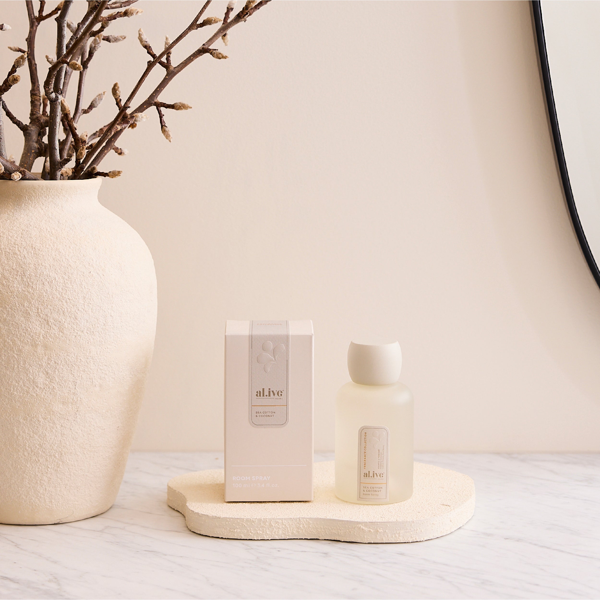AL.IVE Reed Room Spray - Sea Cotton and Coconut