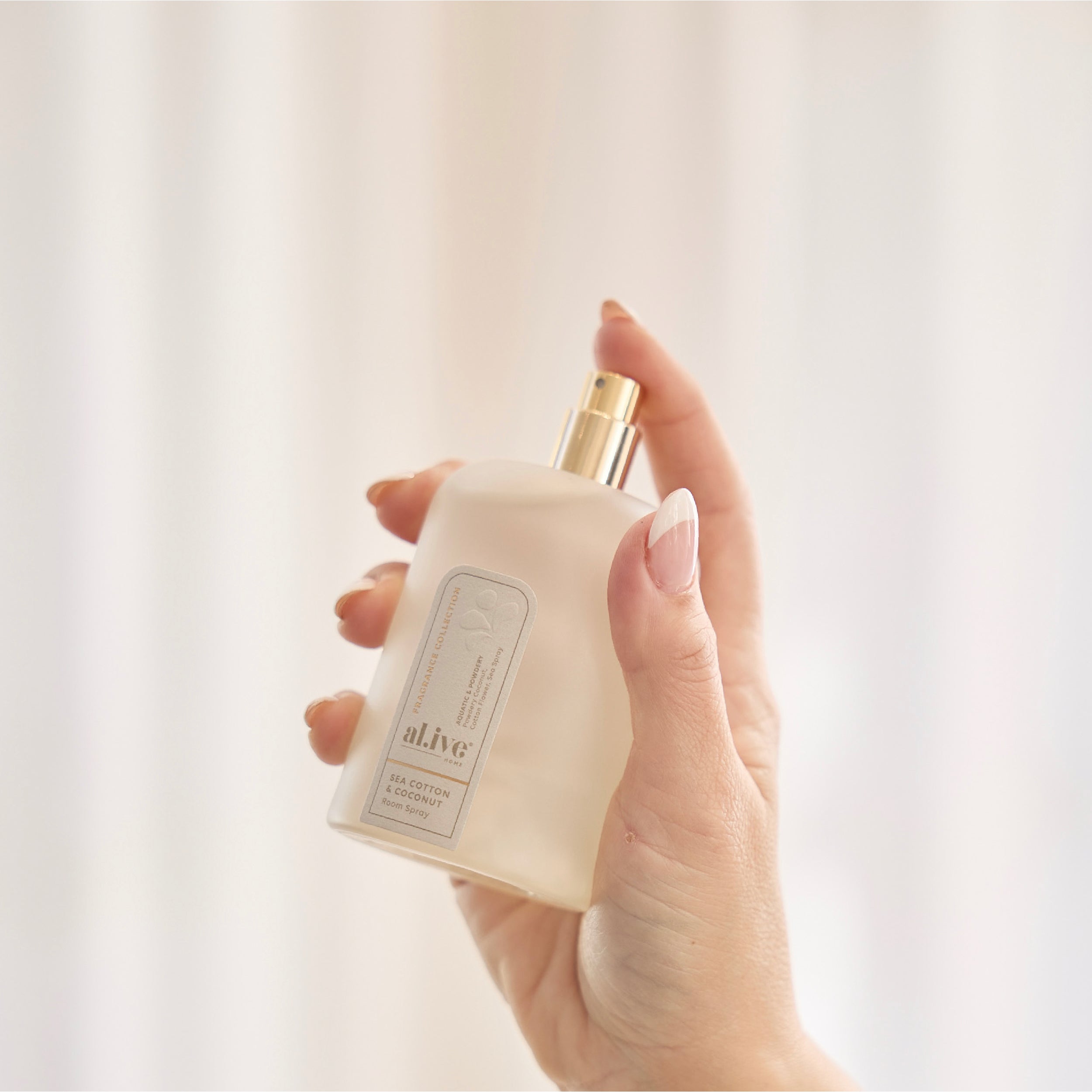 AL.IVE Reed Room Spray - Sea Cotton and Coconut