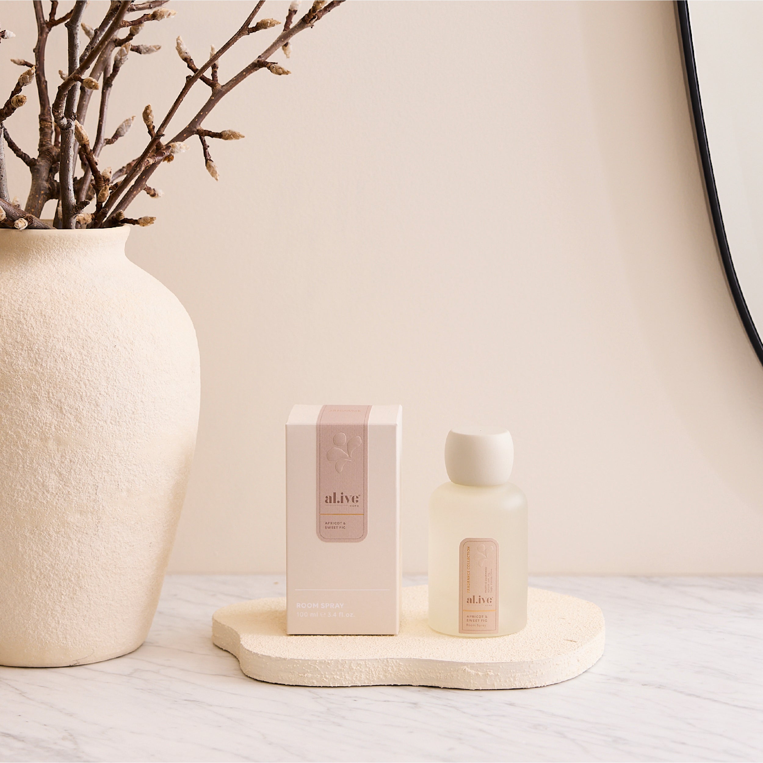 AL.IVE Reed Room Spray - Apricot and Sweet Fig