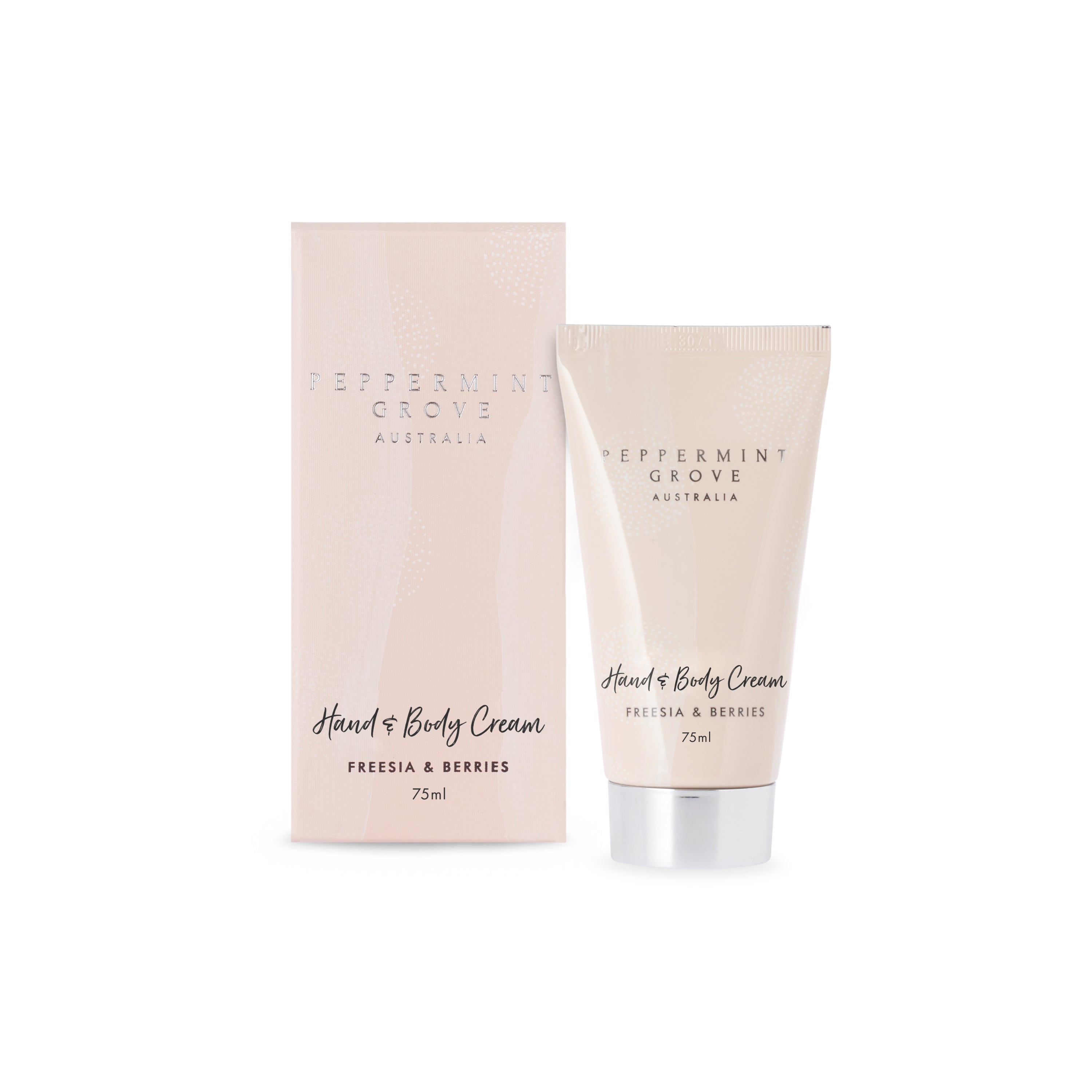 Freesia and Berries Hand and Body Cream Tube by Peppermint Grove