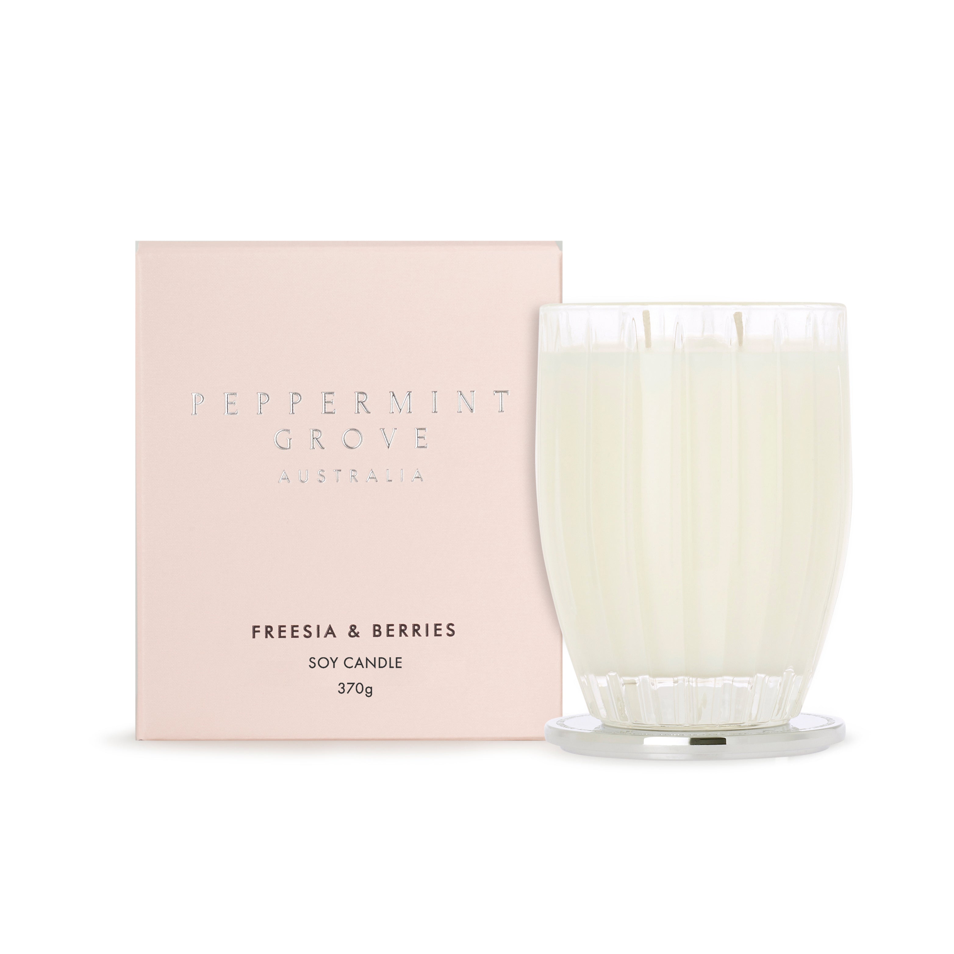 Freesia and Berries Soy Candle by Peppermint Grove