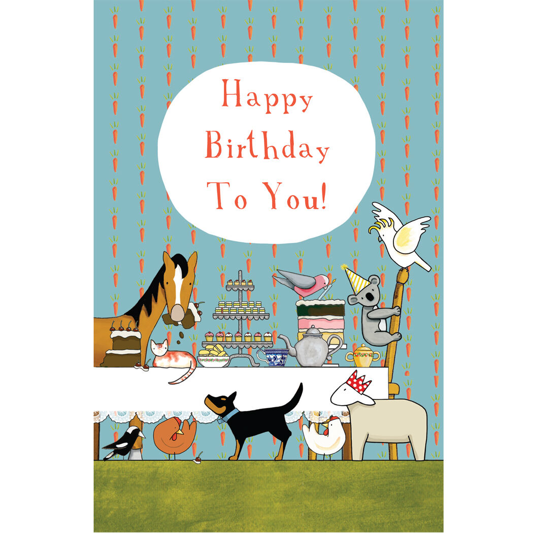 Afternoon Tea Greeting Card