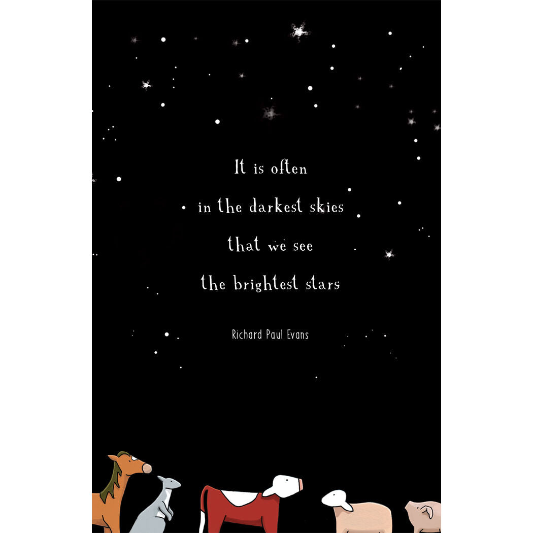 The Brightest Stars Greeting Card