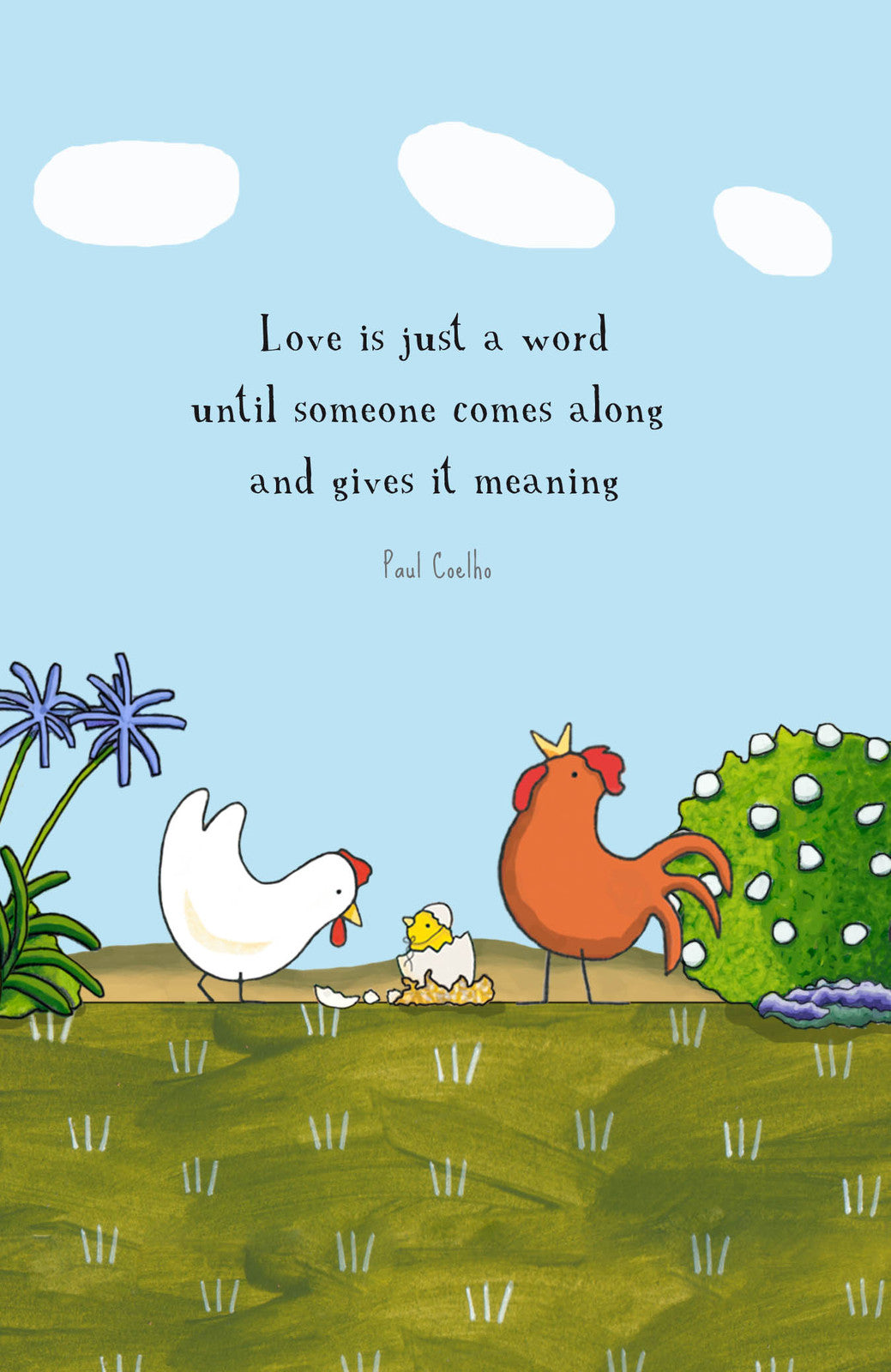 The Meaning of Love Greeting Card