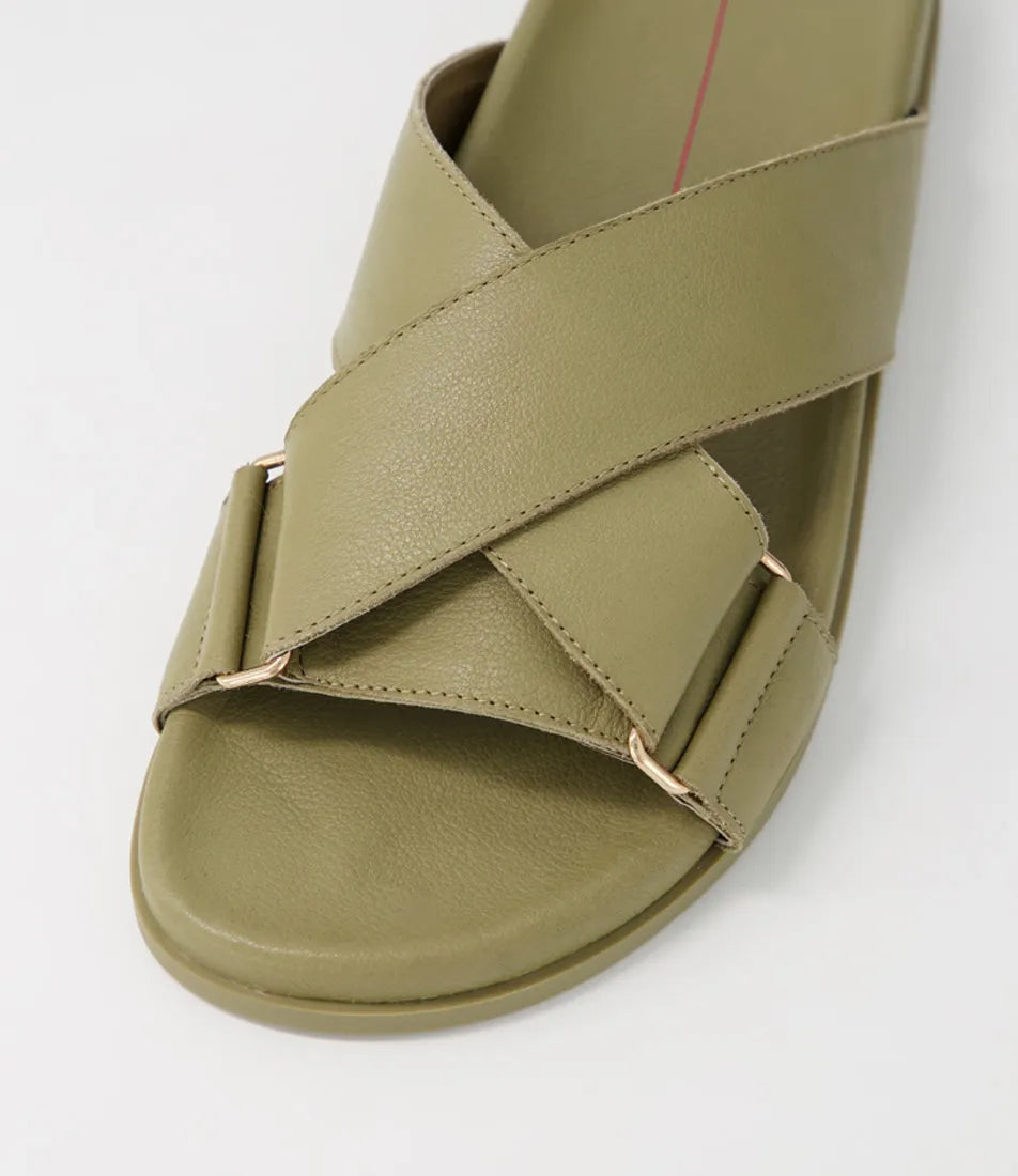 Hefti Leather Slides