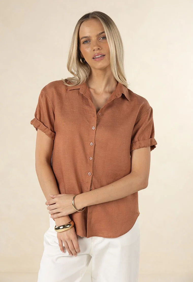 Hustle Linen Shirt