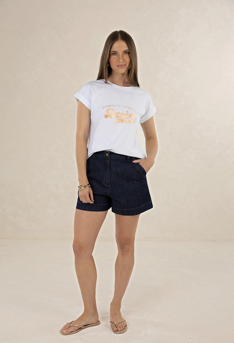 Ivy Denim Short