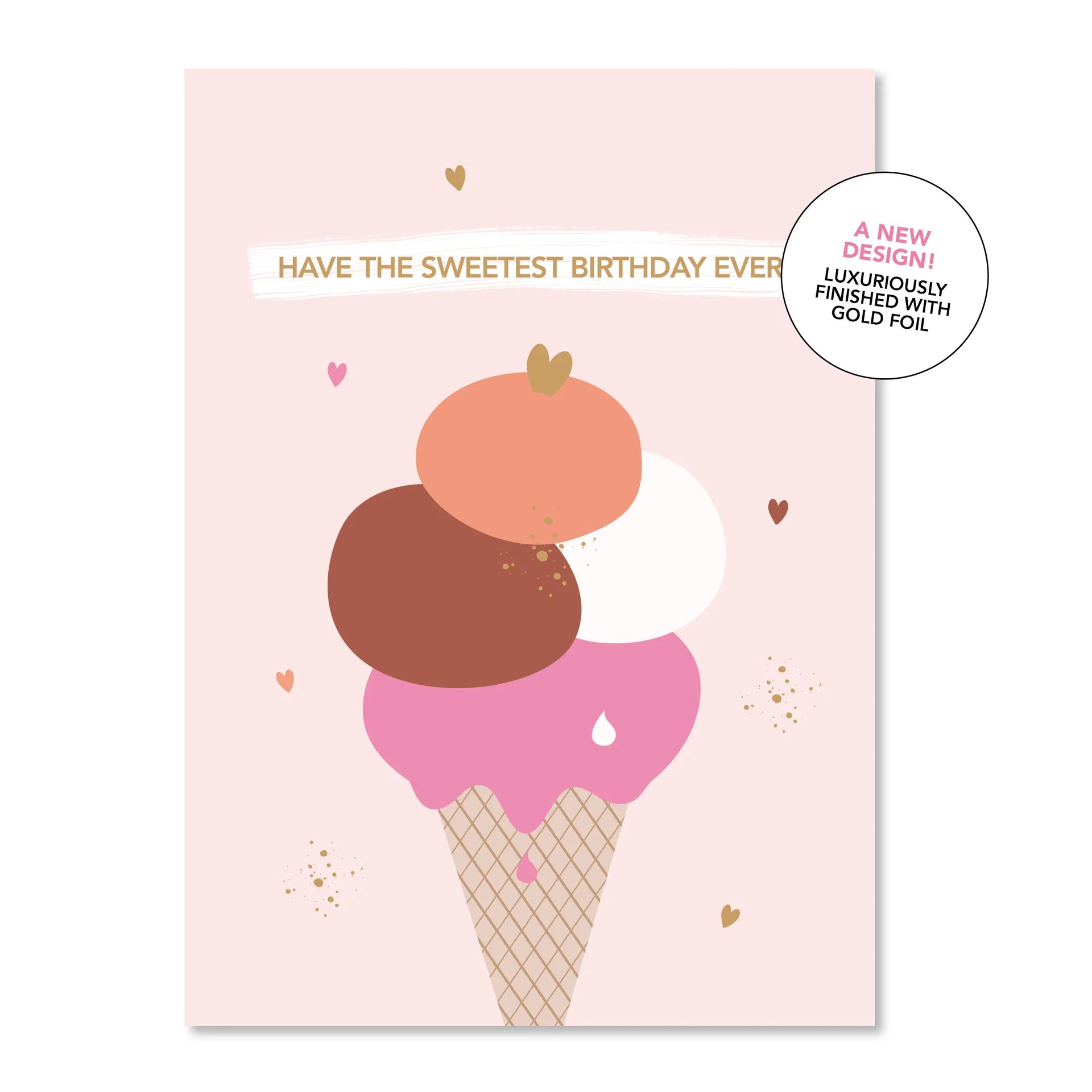 Ice-Cream Party Greeting Card